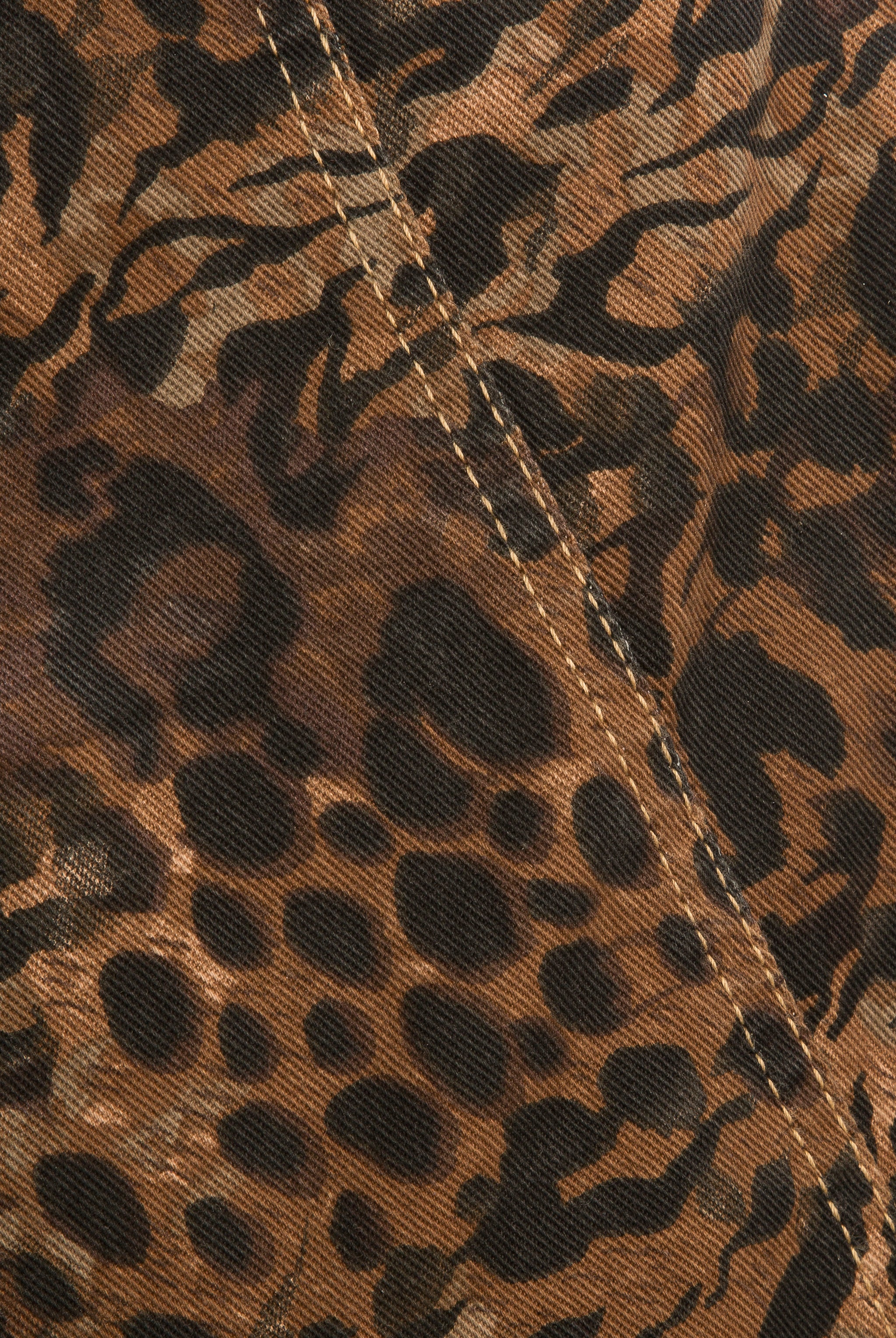 ANIMAL DENIM BANDEAU MINI DRESS - Image 5
