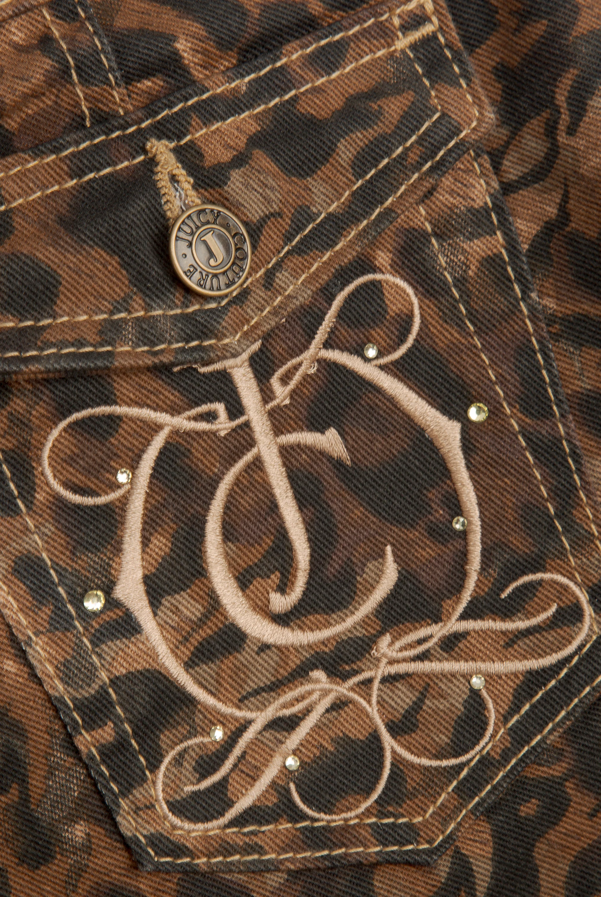 ANIMAL LOW RISE FLARED JEANS - Image 10