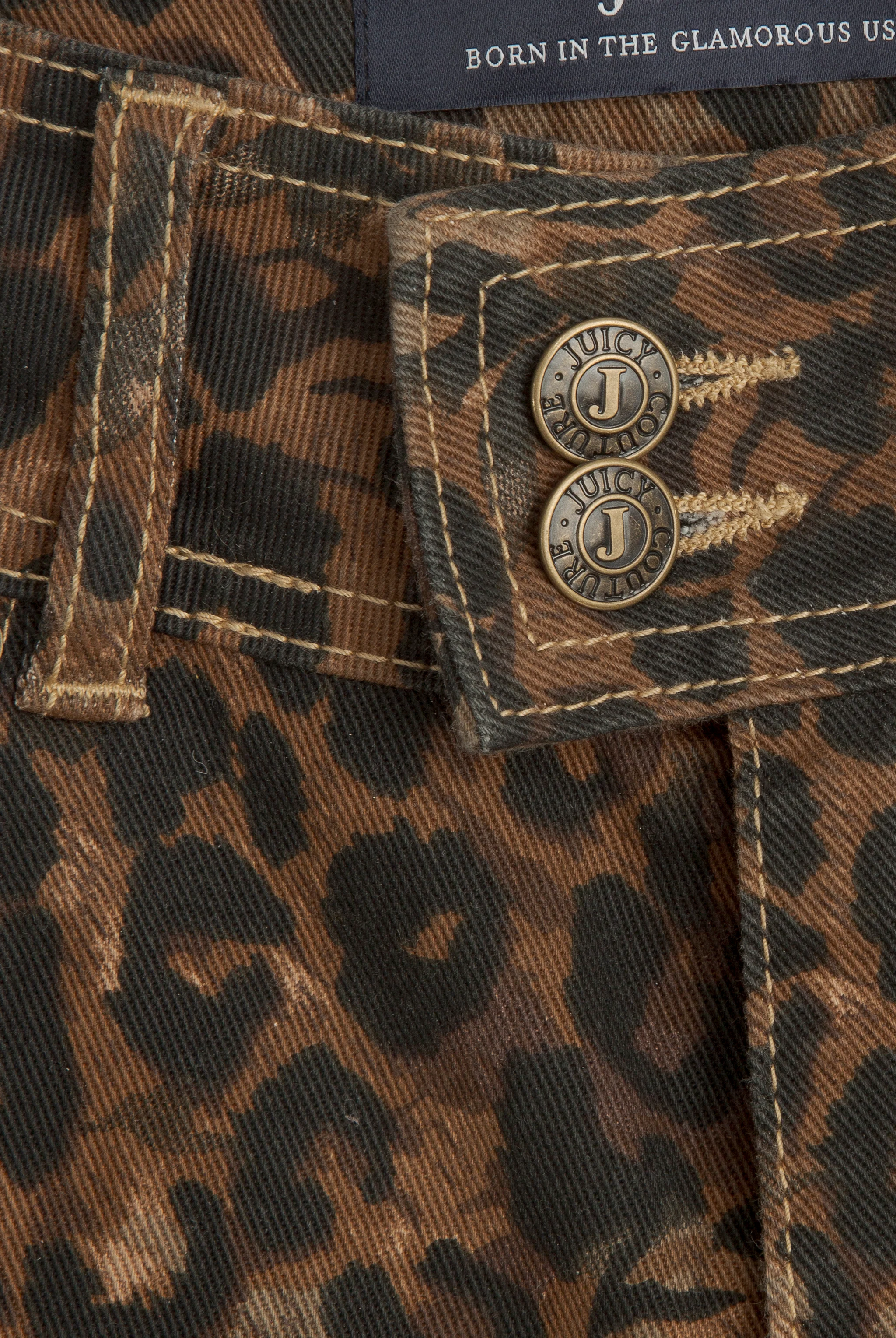 ANIMAL LOW RISE FLARED JEANS - Image 12