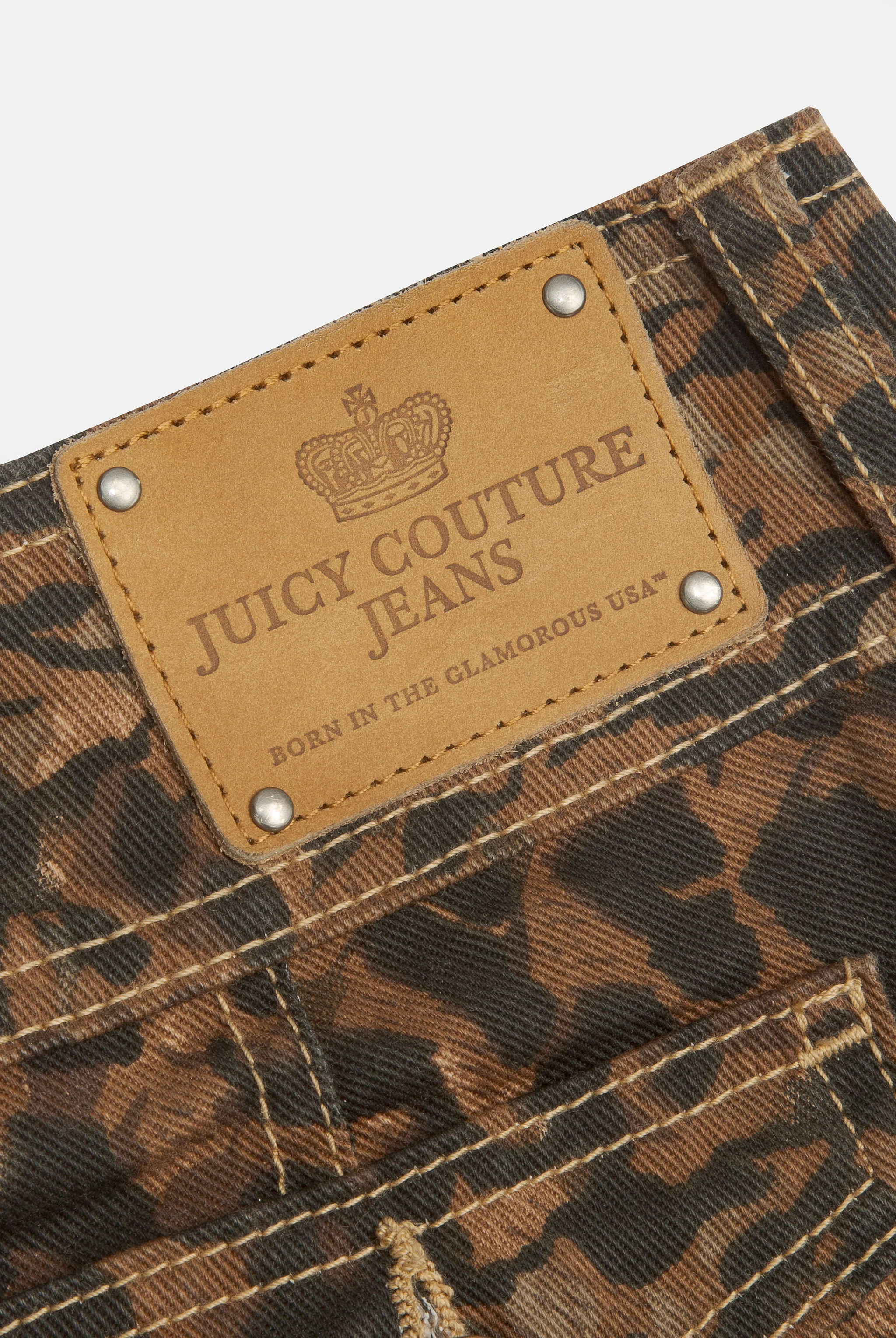 ANIMAL LOW RISE FLARED JEANS - Image 9