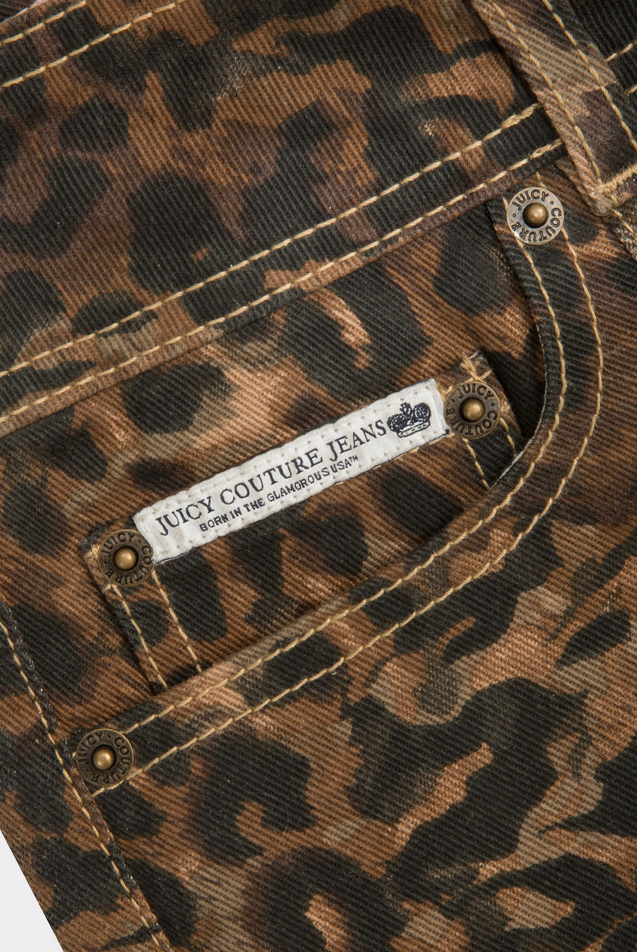 ANIMAL DENIM LACE UP SHORTS - Image 12