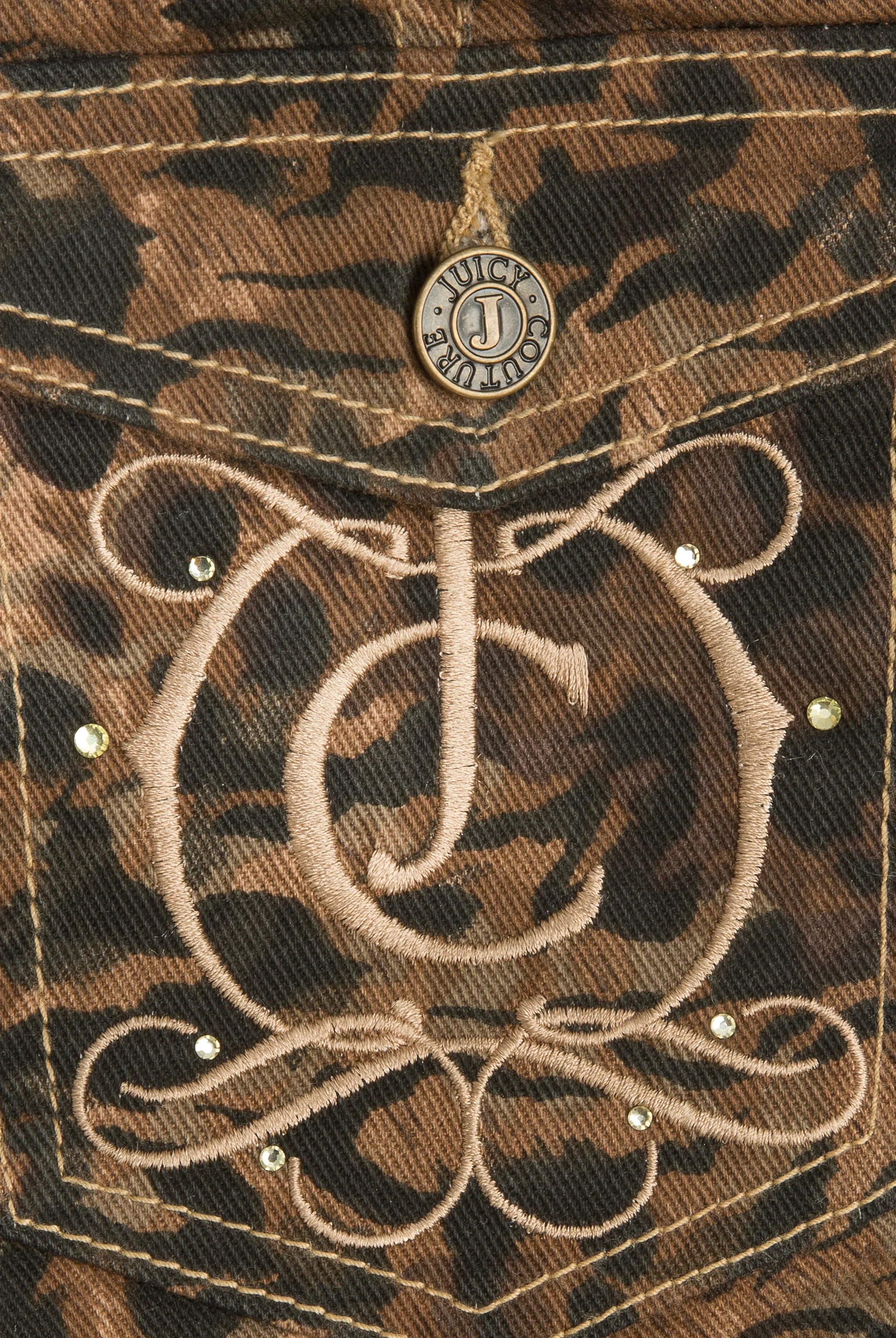 ANIMAL DENIM LACE UP SHORTS - Image 14