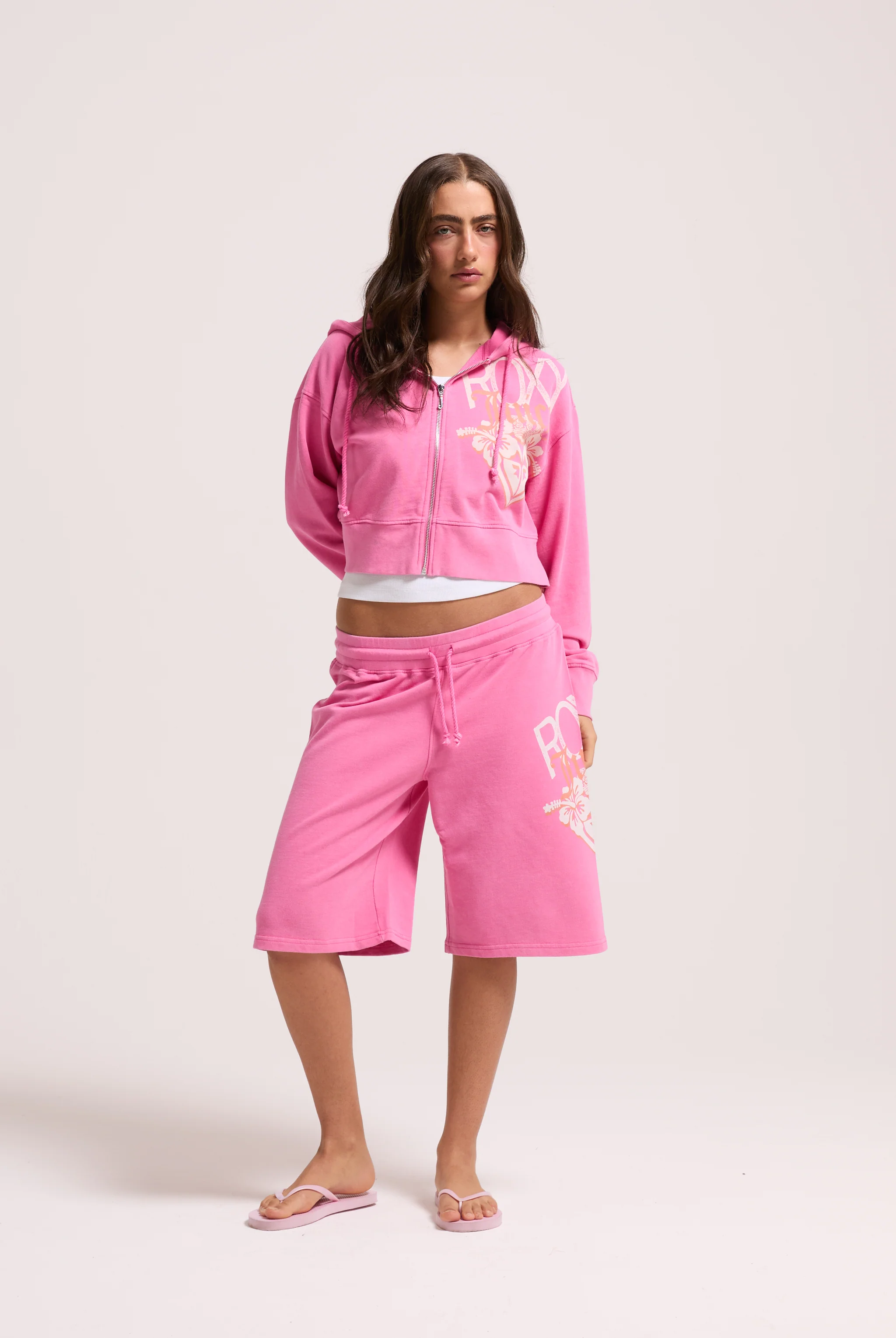 AZALEA PINK ROXY x JUICY COUTURE BOXY HOODIE - Image 6