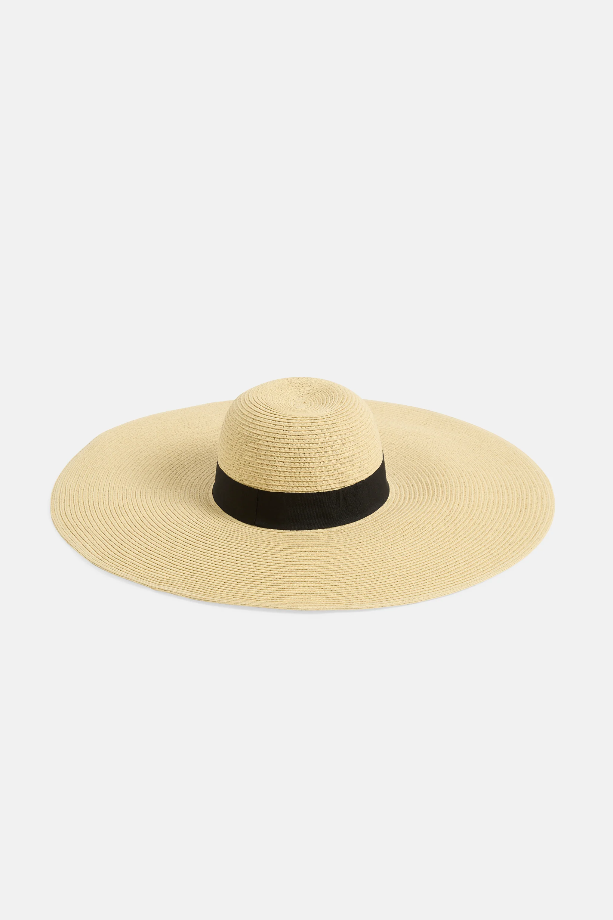 NATURAL FLOPPY STRAW HAT - Image 3