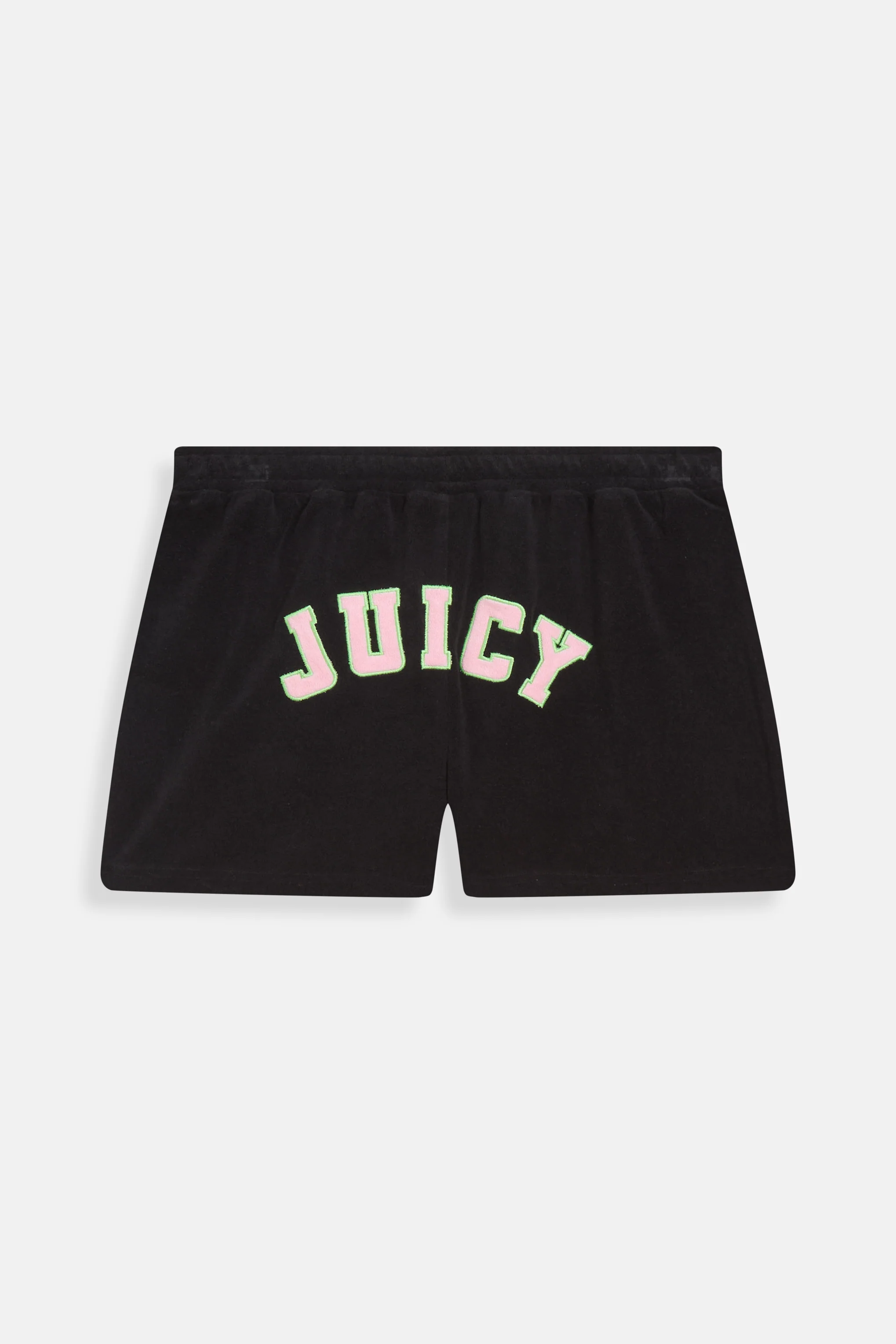 BLACK COLLEGIATE TOWELLING SHORTS - Image 7