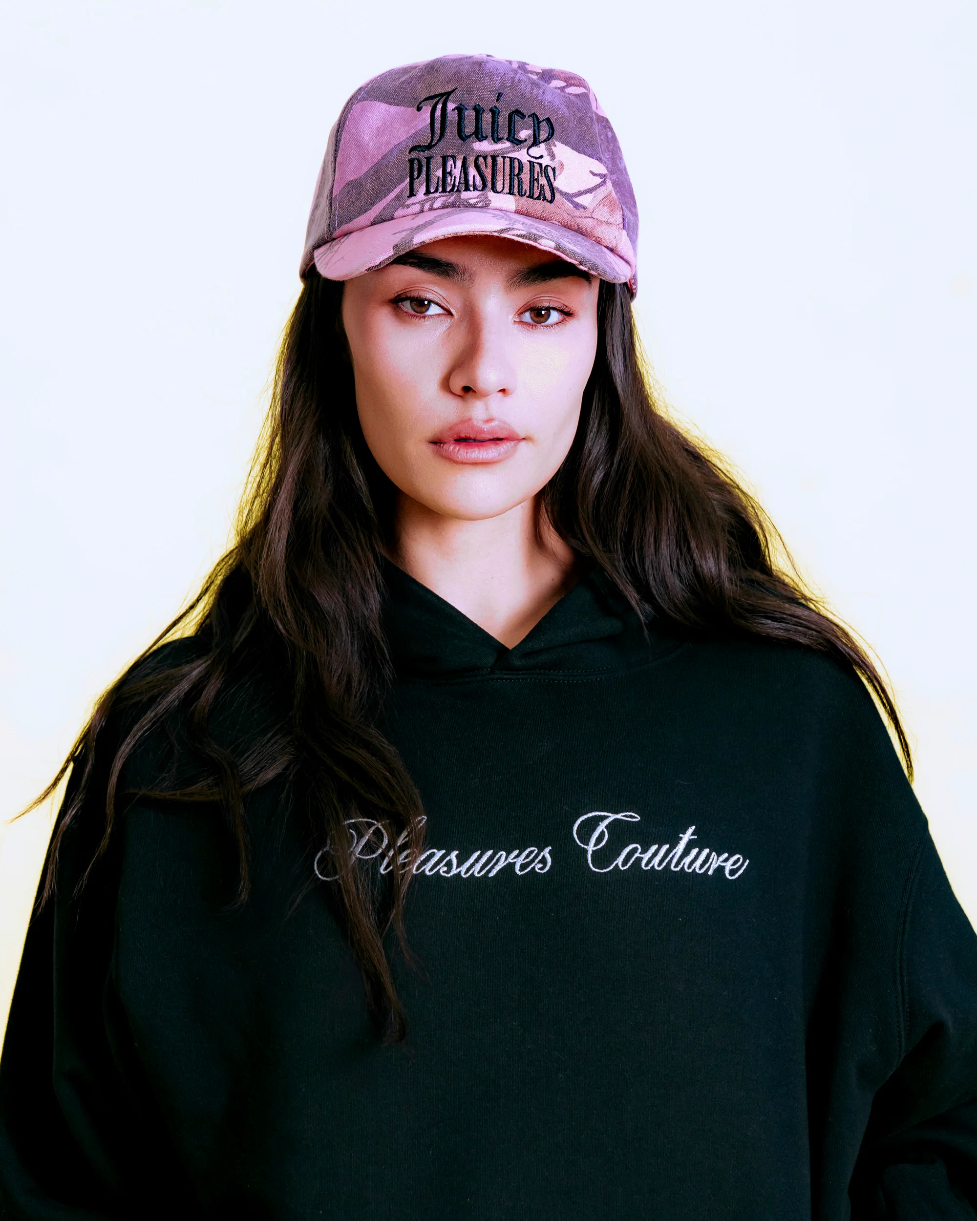 'Juicy by PLEASURES' BLACK BLISS HOODIE - Image 4