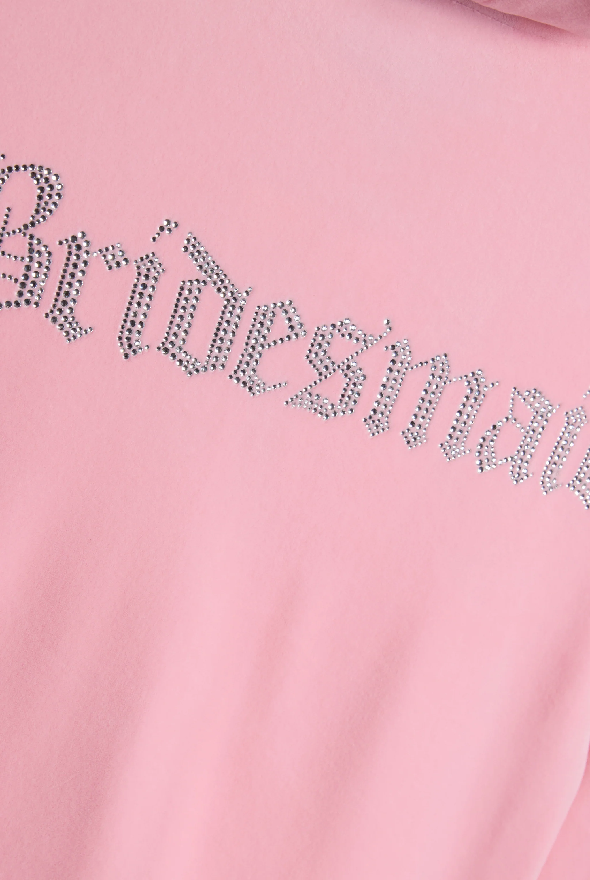 JUICY PINK BRIDESMAID CLASSIC VELOUR HOODIE - Image 3
