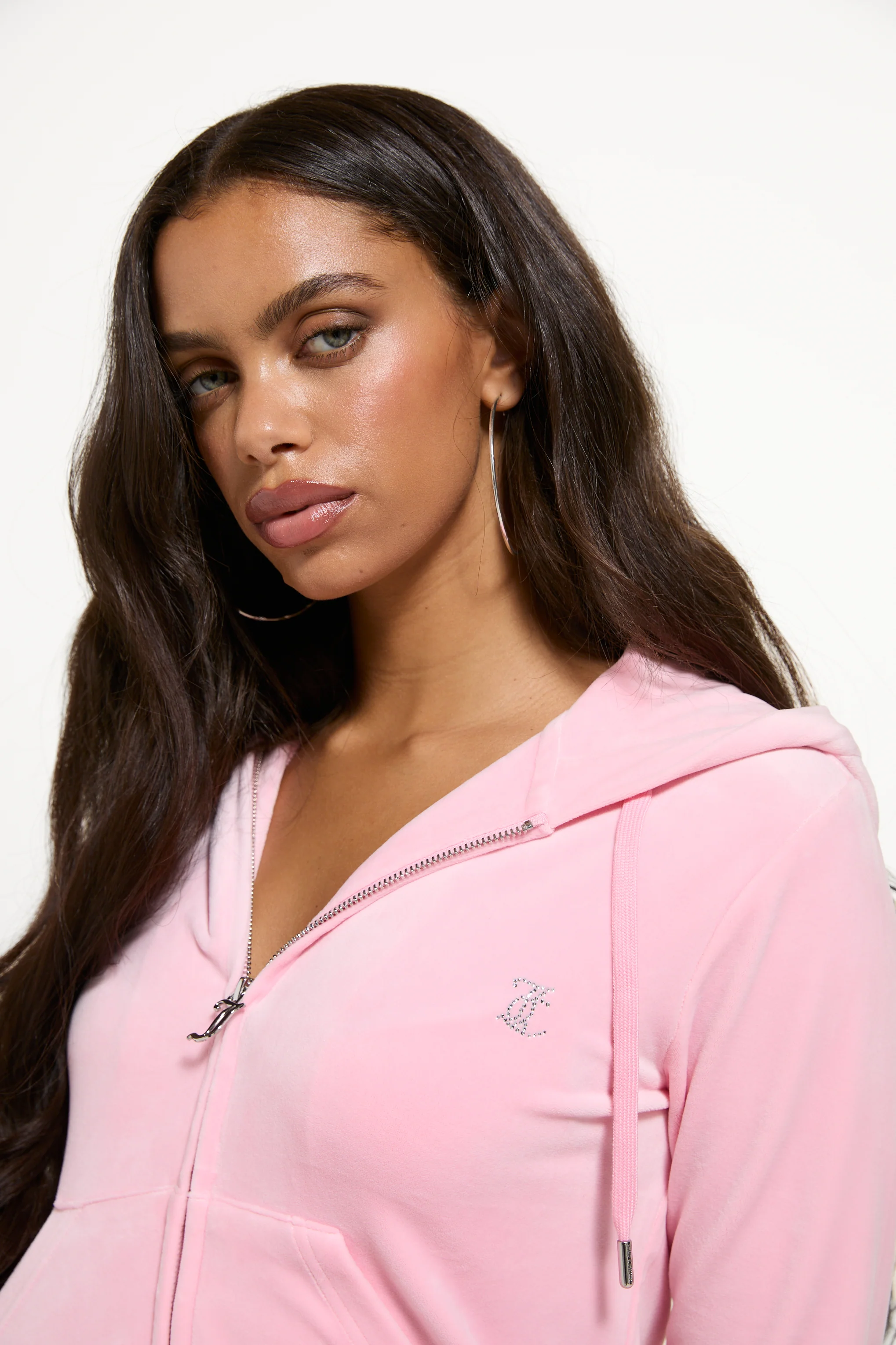 JUICY PINK BRIDESMAID CLASSIC VELOUR HOODIE - Image 4