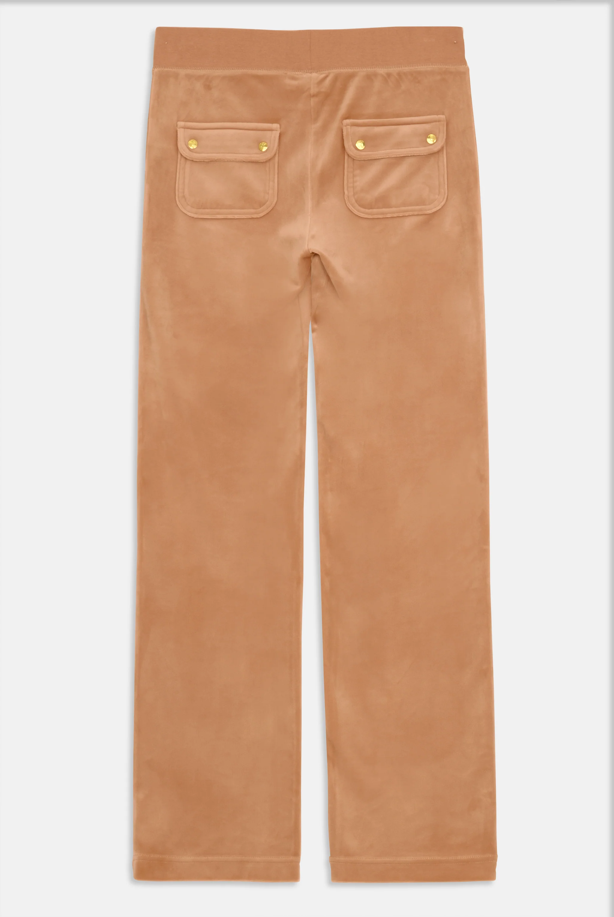 CAFE AU LAIT & GOLD CLASSIC VELOUR DEL RAY POCKETED BOTTOMS - Image 6