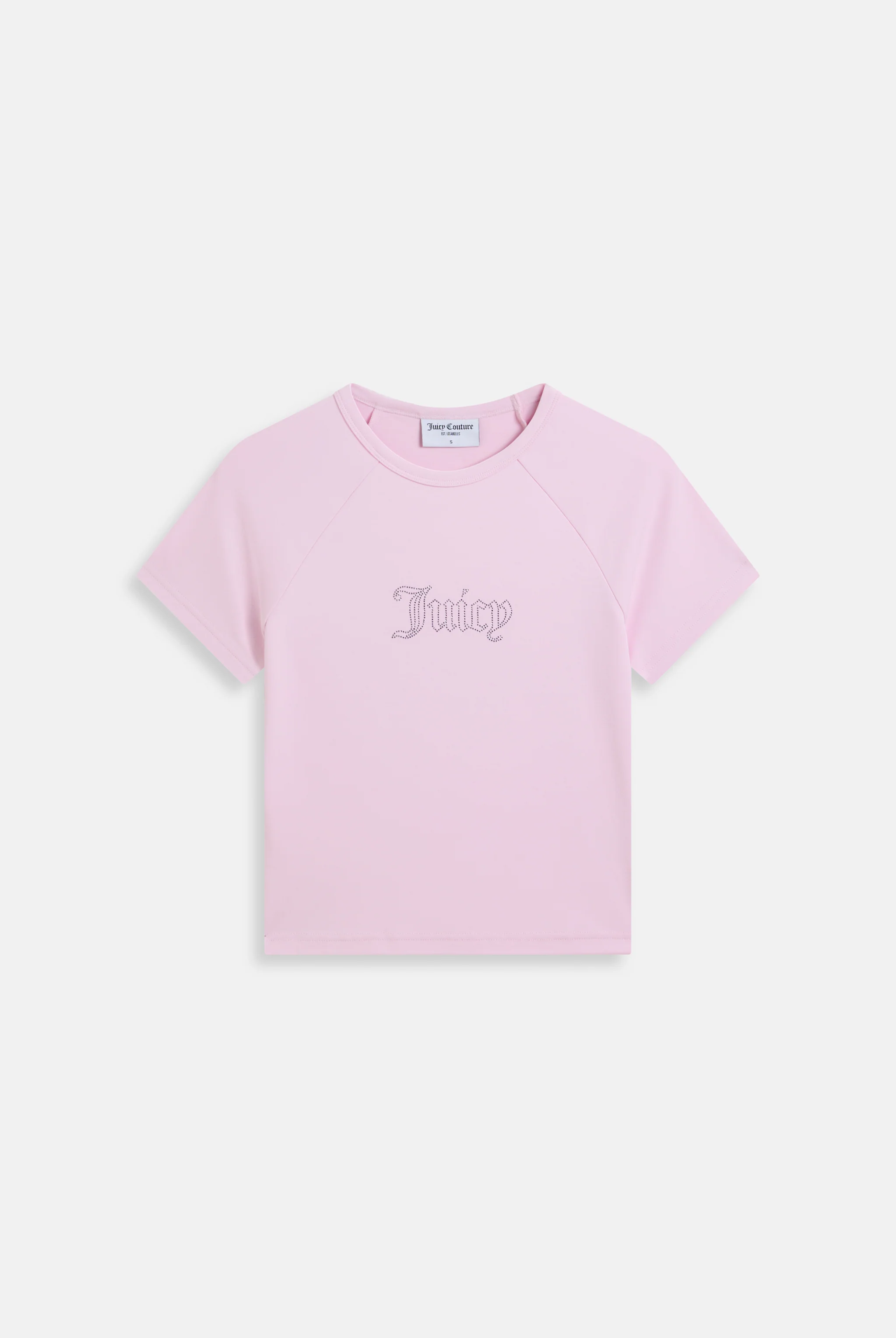 CHERRY BLOSSOM RAGLAN DIAMANTÉ BABY TEE - Image 2