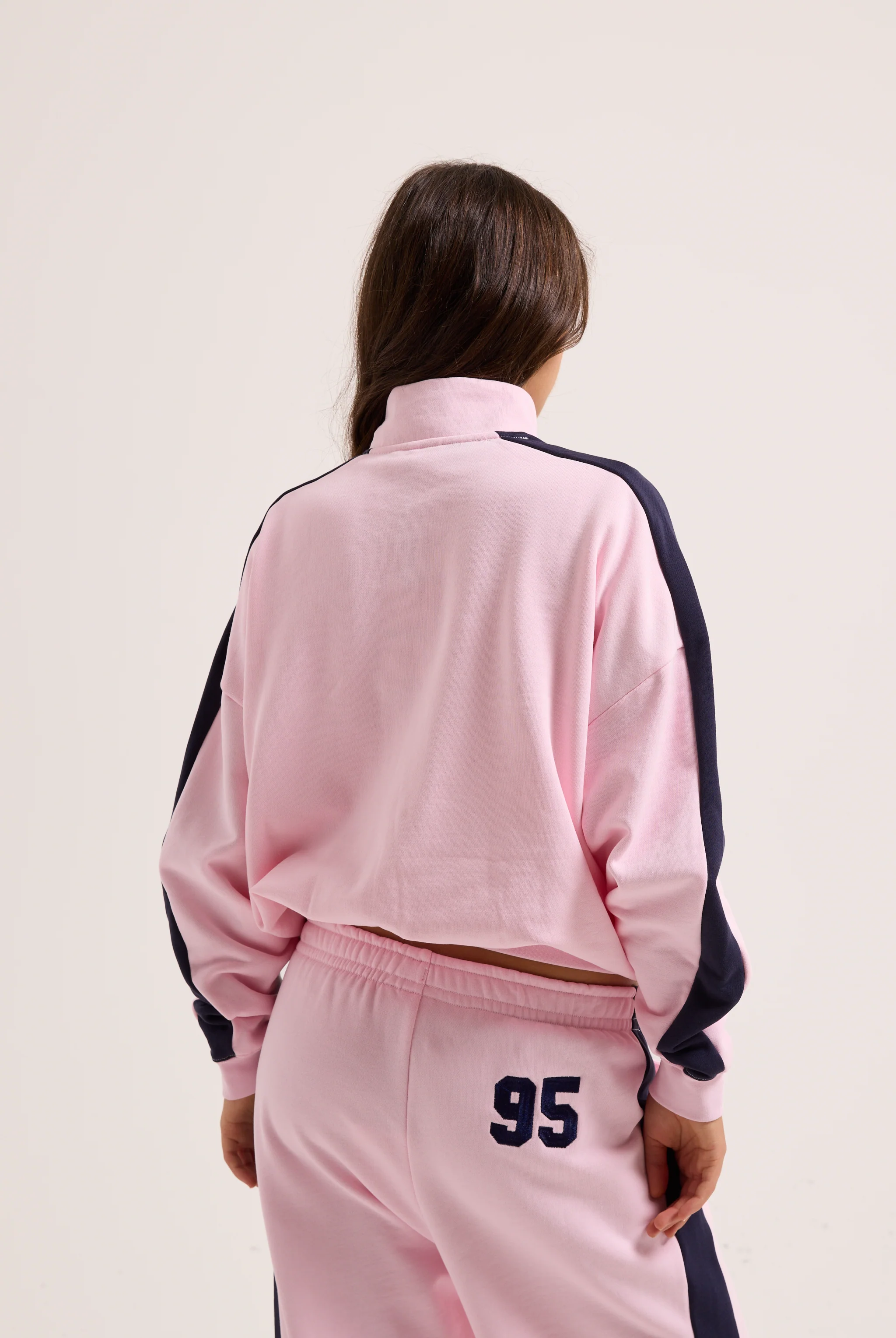 CHERRY BLOSSOM COLLEGE CREST TRACK TOP - Image 4