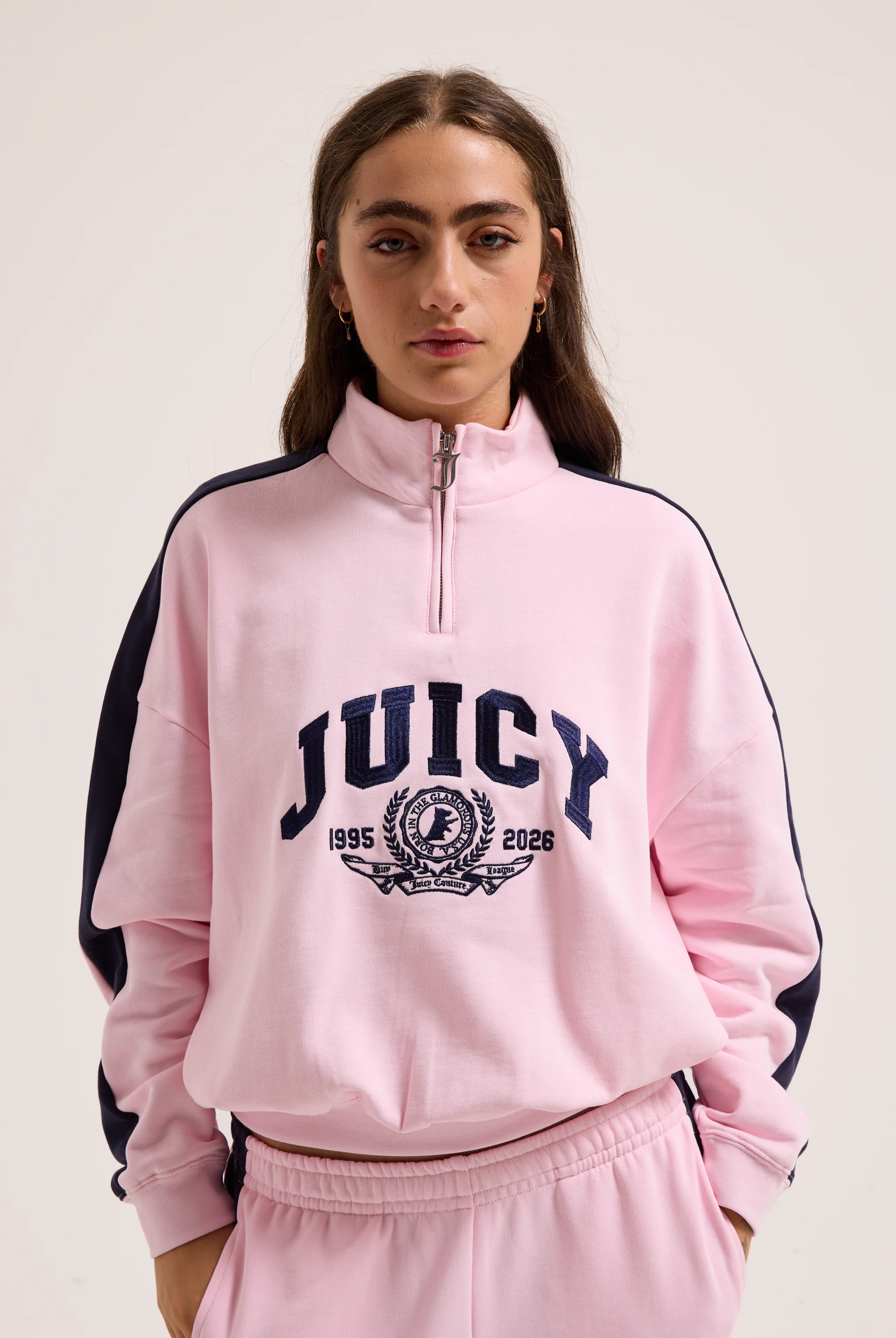 CHERRY BLOSSOM COLLEGE CREST TRACK TOP - Image 5