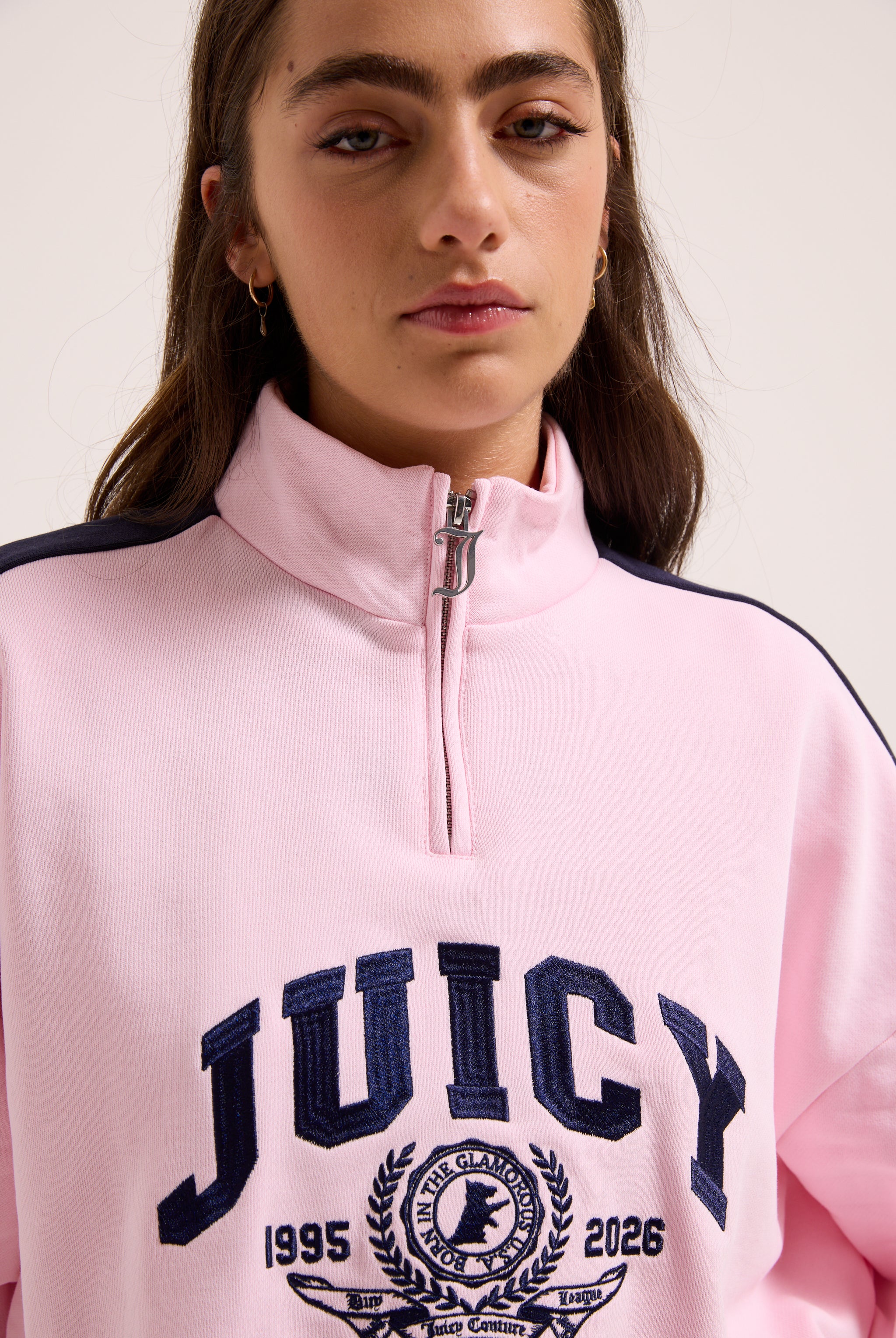 CHERRY BLOSSOM COLLEGE CREST TRACK TOP - Image 7