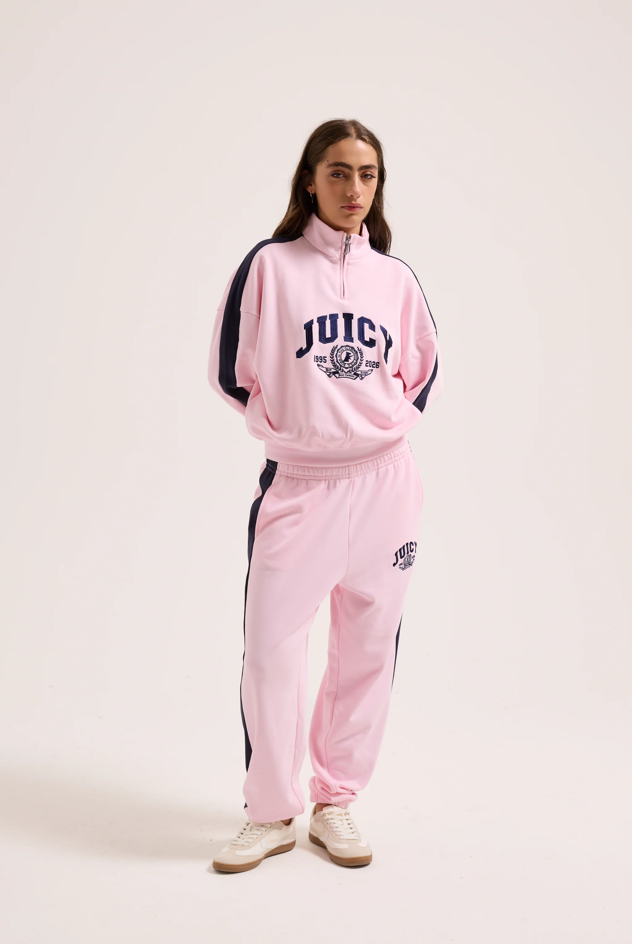 CHERRY BLOSSOM COLLEGE CREST TRACK TOP - Image 8