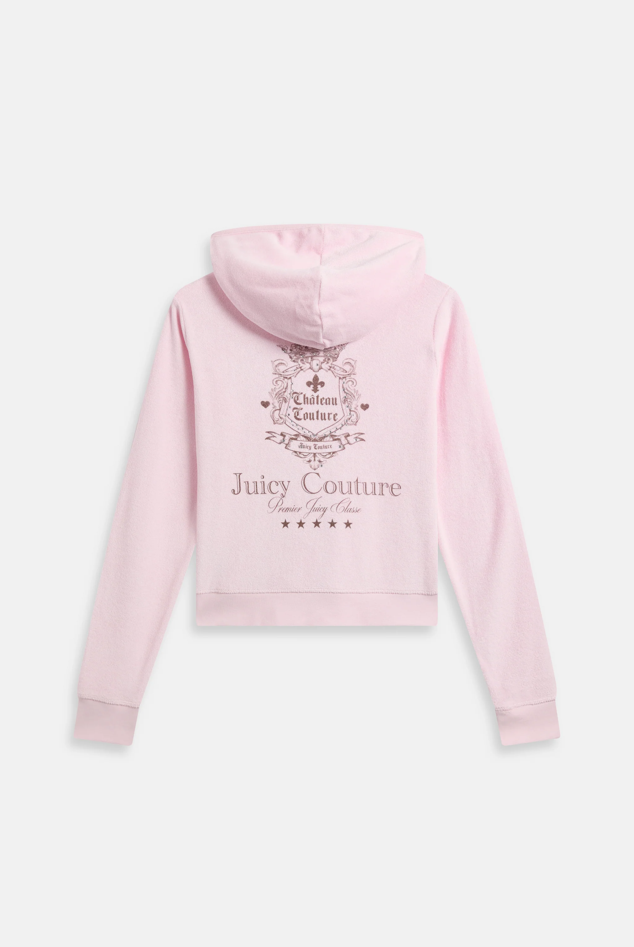 CHERRY BLOSSOM TOWELLING CHATEAU HOODIE - Image 4