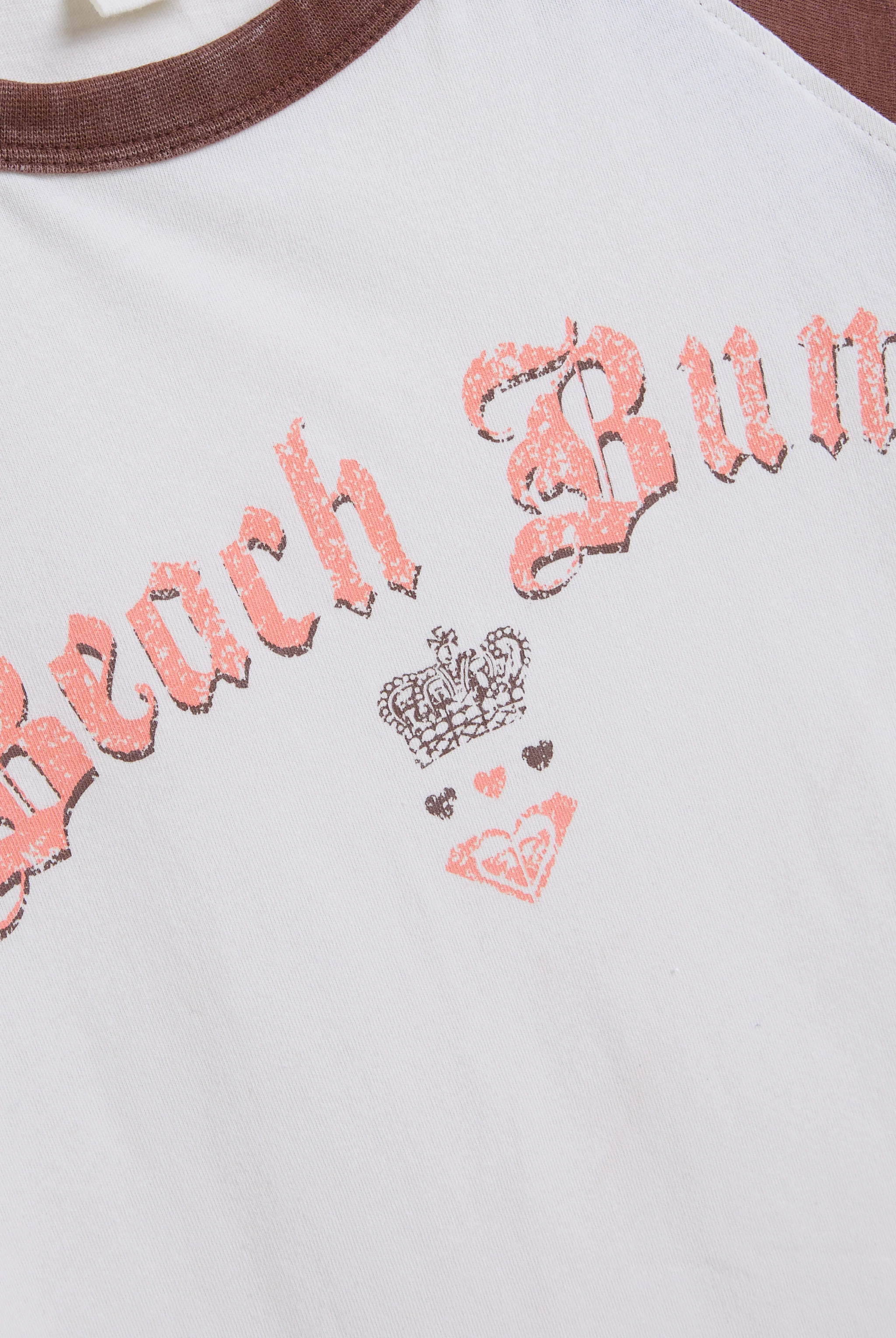 COCONUT MILK ROXY x JUICY COUTURE RAGLAN GRAPHIC TEE - Image 8