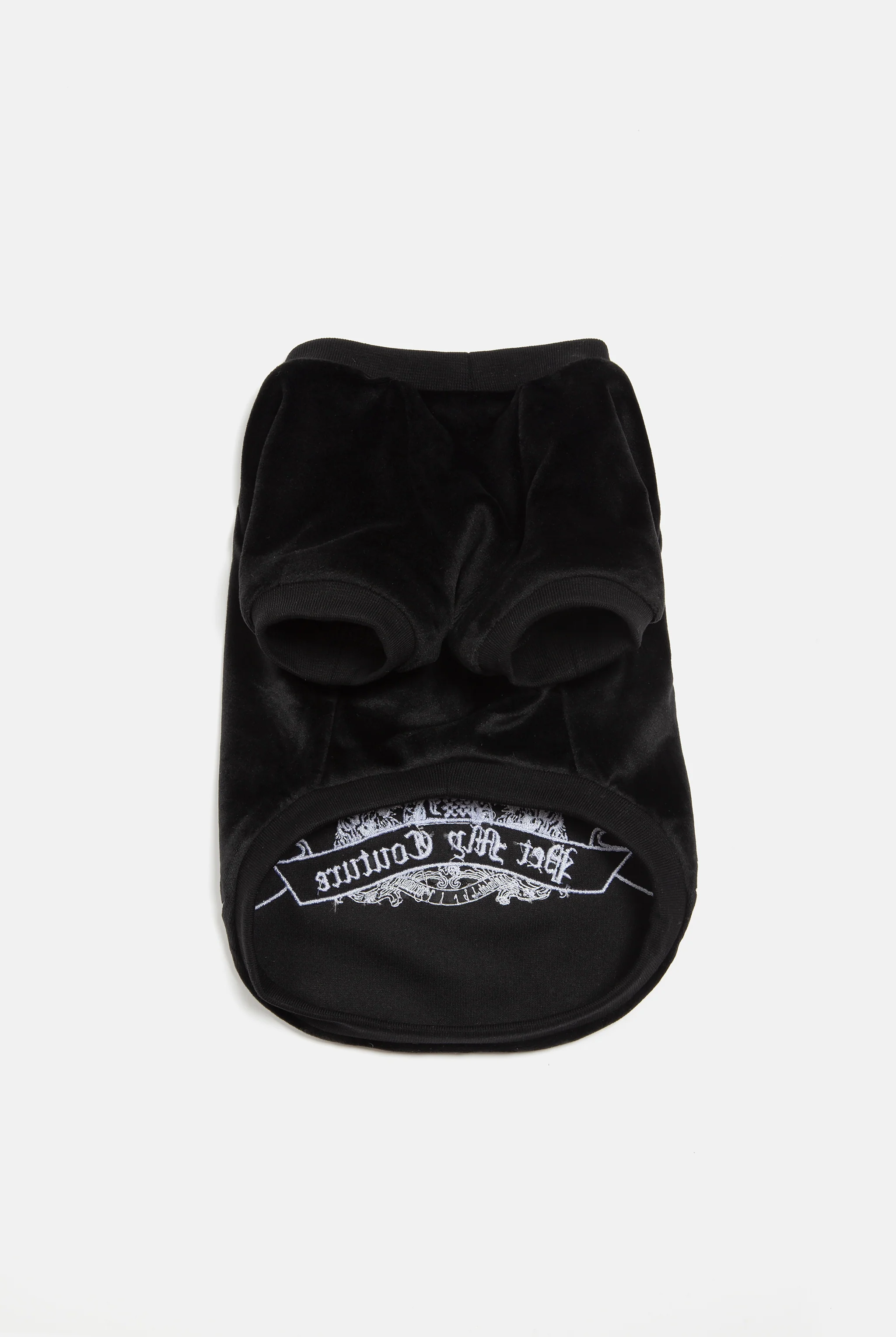 BLACK CREST EMBROIDERED DOG SWEATER - Image 5