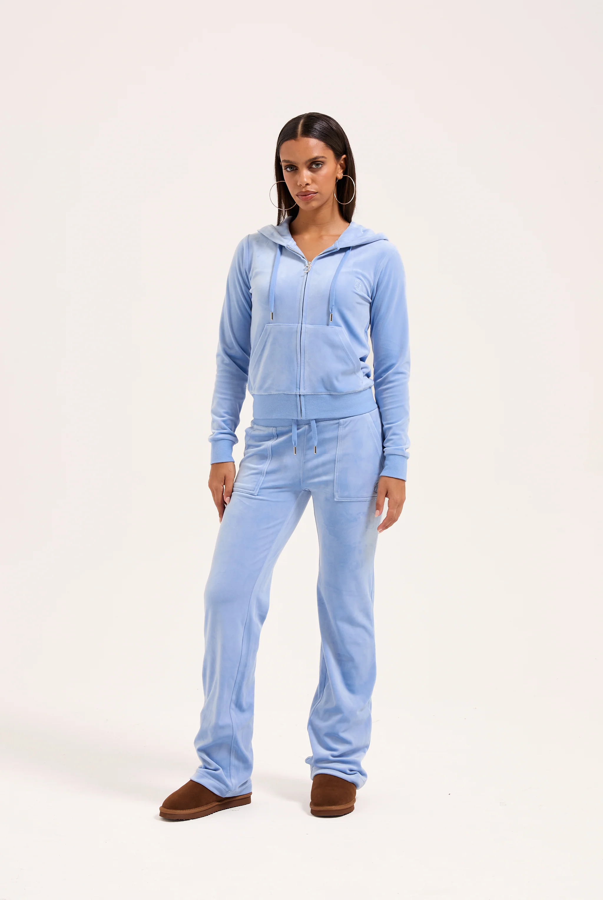 DELLA ROBIA CLASSIC VELOUR DEL RAY POCKETED BOTTOMS - Image 6