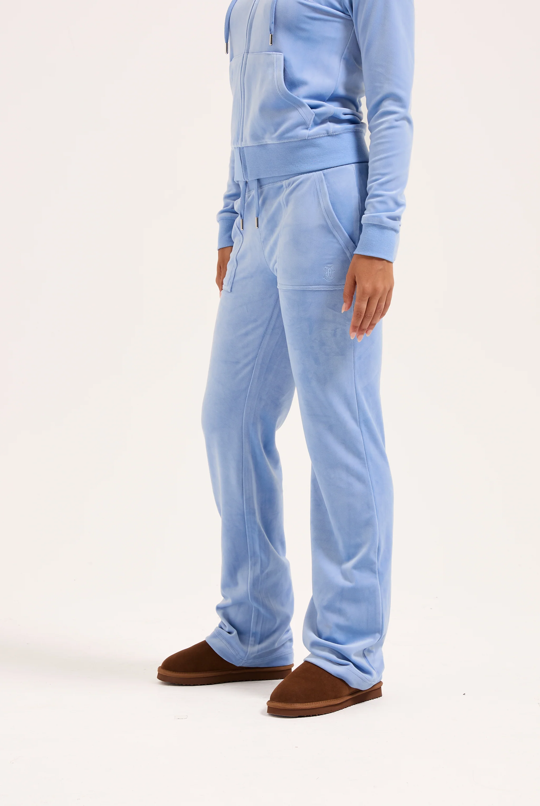 DELLA ROBIA CLASSIC VELOUR DEL RAY POCKETED BOTTOMS - Image 7