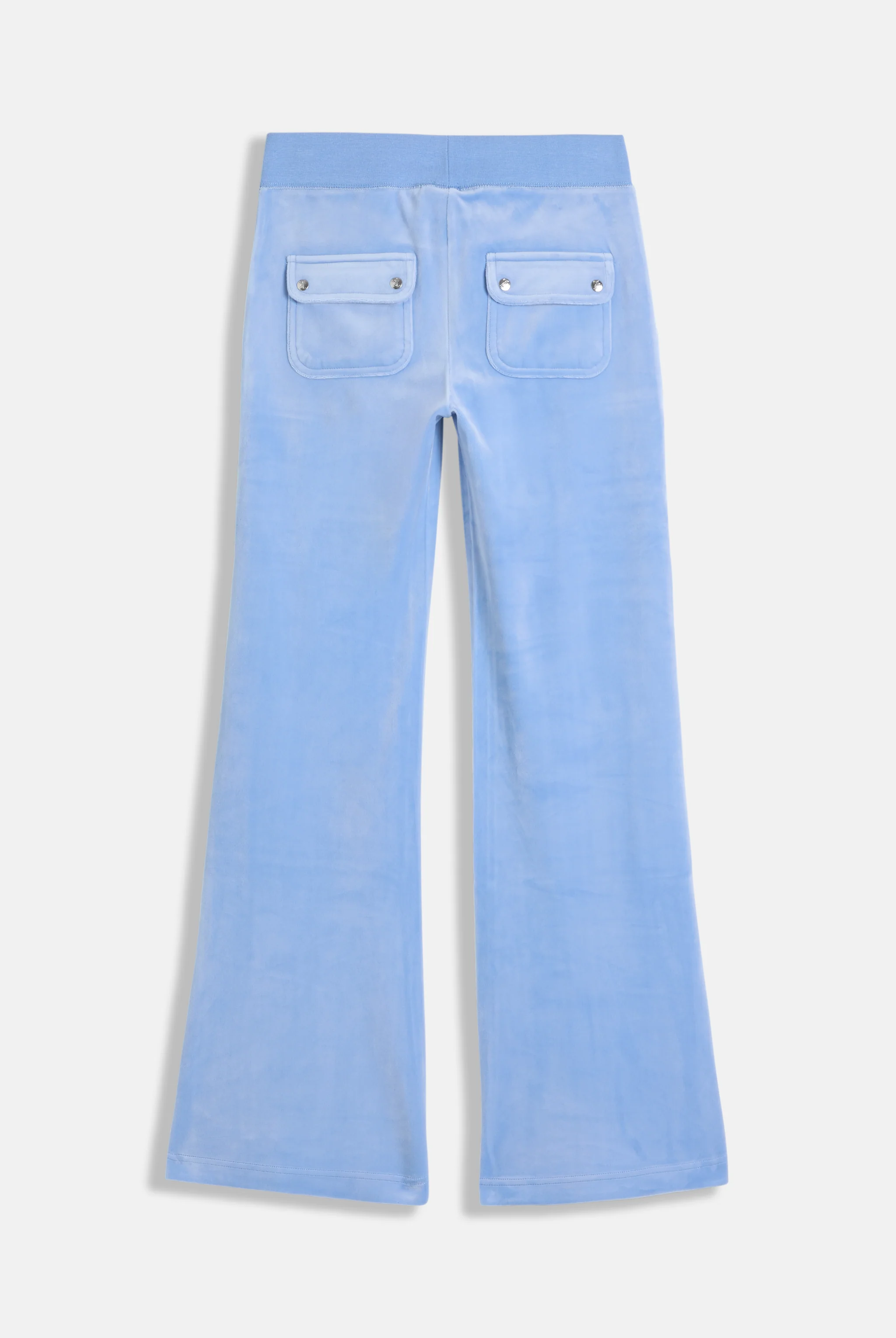 DELLA ROBIA LOW RISE FLARE CLASSIC VELOUR TRACK PANT - Image 9