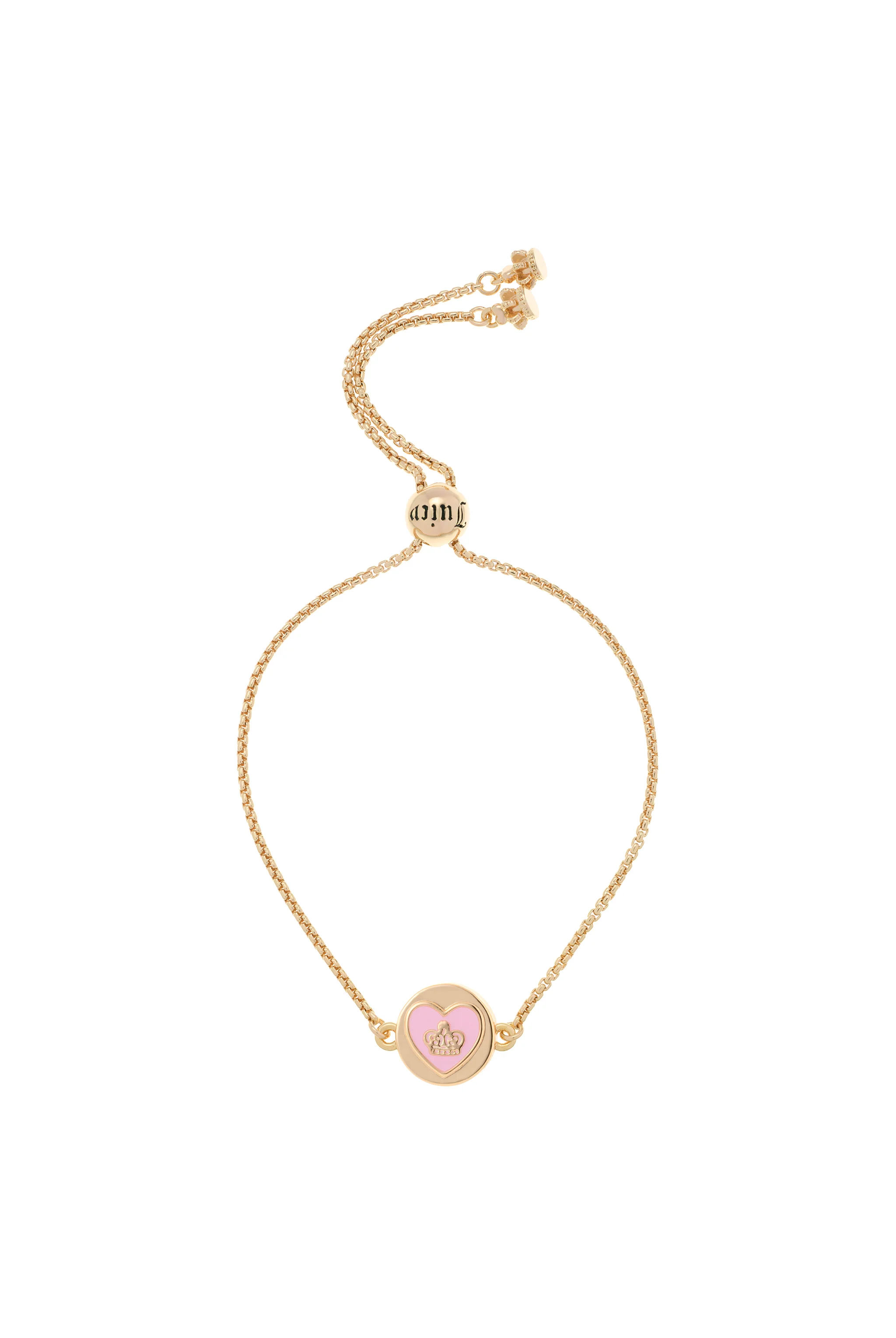 GOLD TONE LOVE JUICY REVERSIBLE ENAMEL ADJUSTABLE BRACELET - Image 5