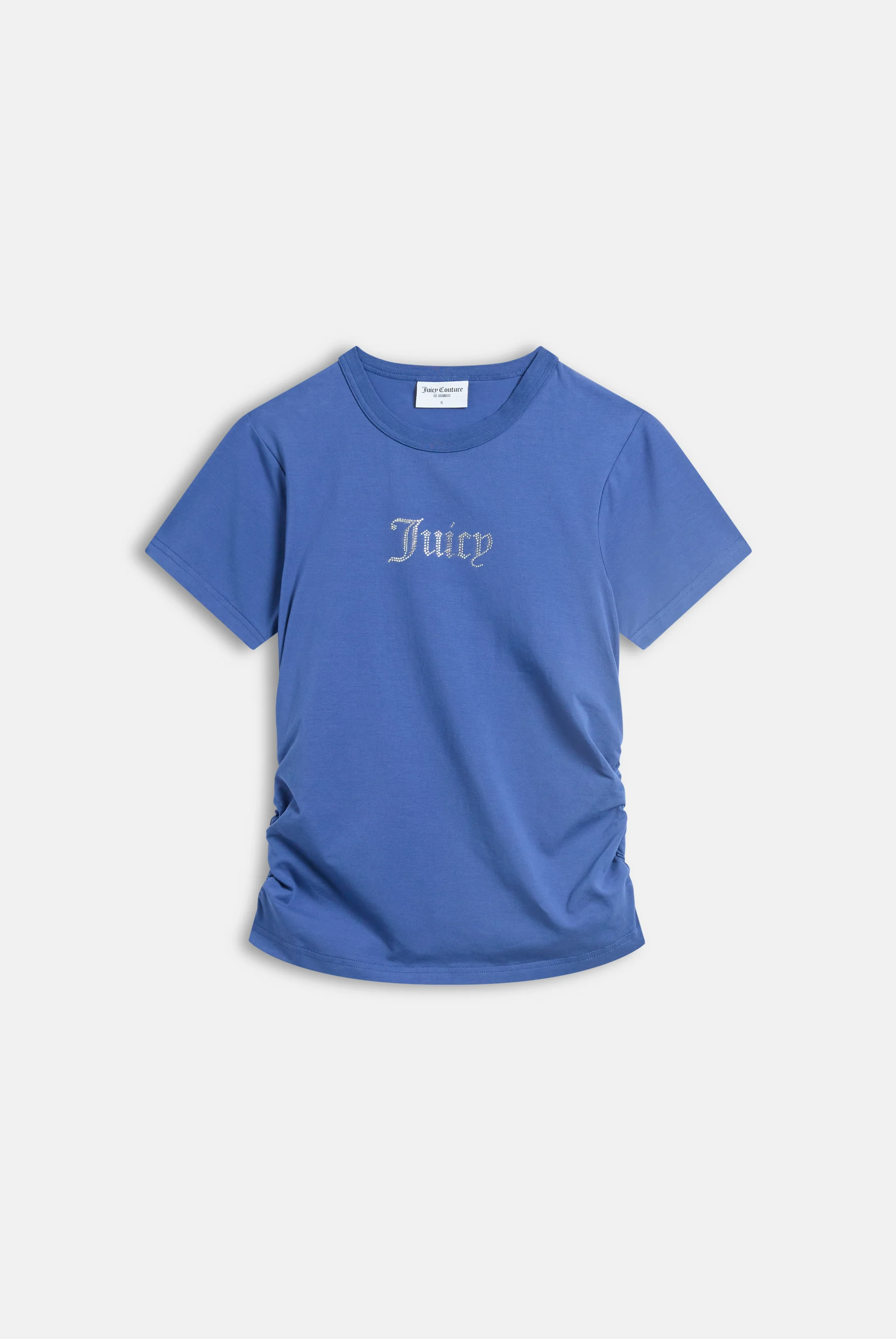 GREYBLUE DIAMANTÉ RUCHED T-SHIRT - Image 2