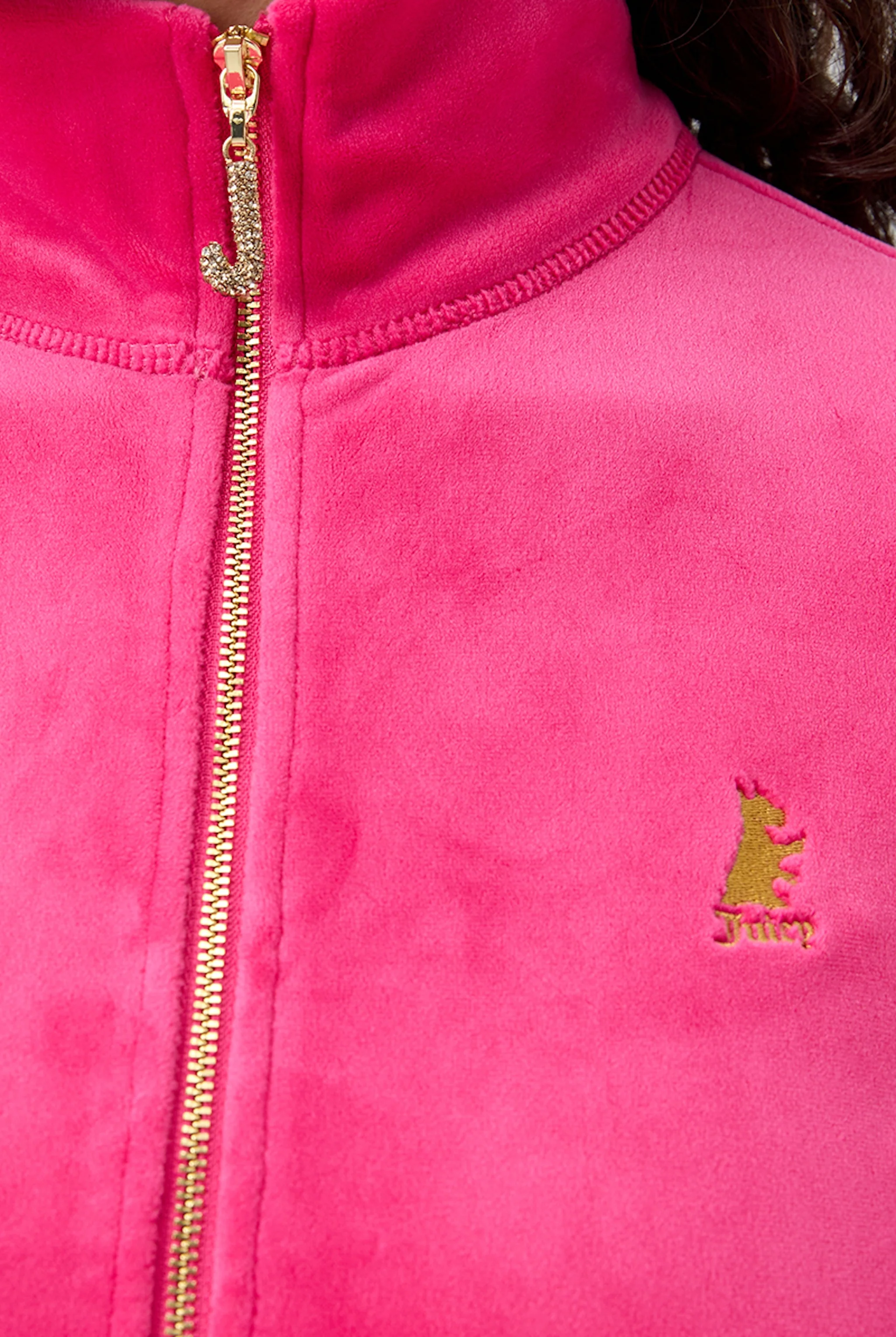 FREE LOVE HERITAGE EAT CAKE VELOUR TRACK JACKET - Image 3