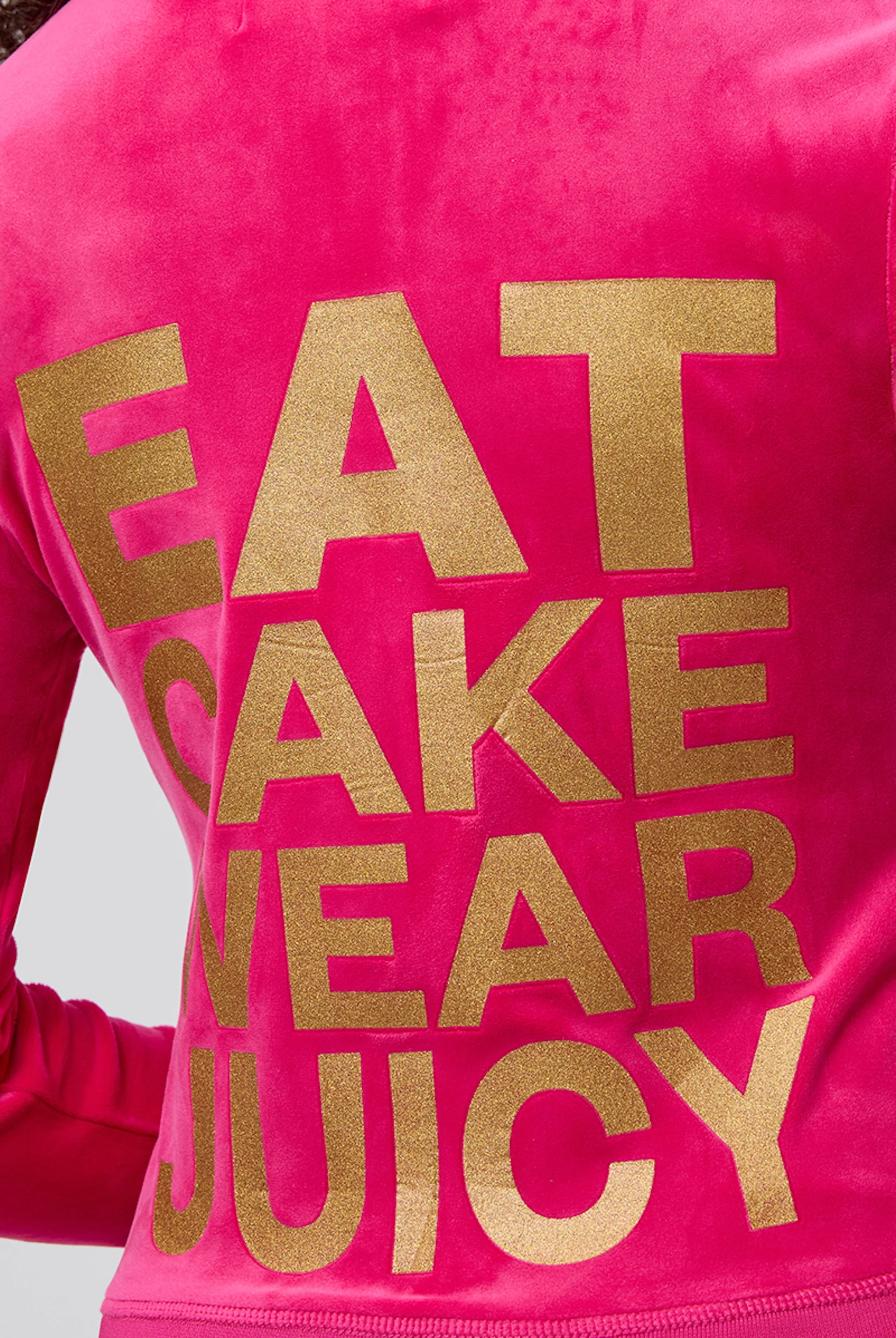 FREE LOVE HERITAGE EAT CAKE VELOUR TRACK JACKET - Image 5