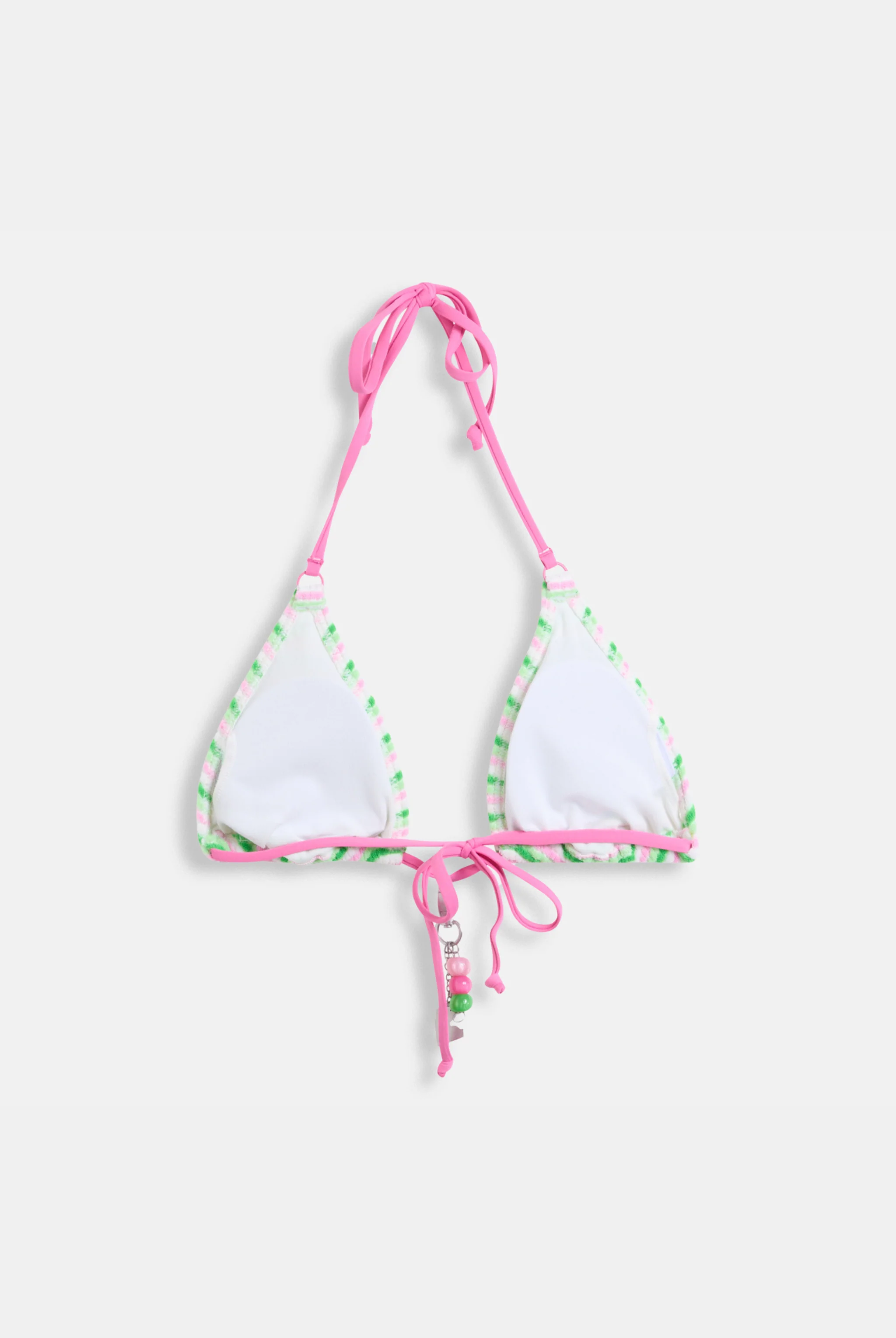 ISLAND GREEN ROXY x JUICY COUTURE TERRY TRIANGLE BIKINI TOP - Image 10