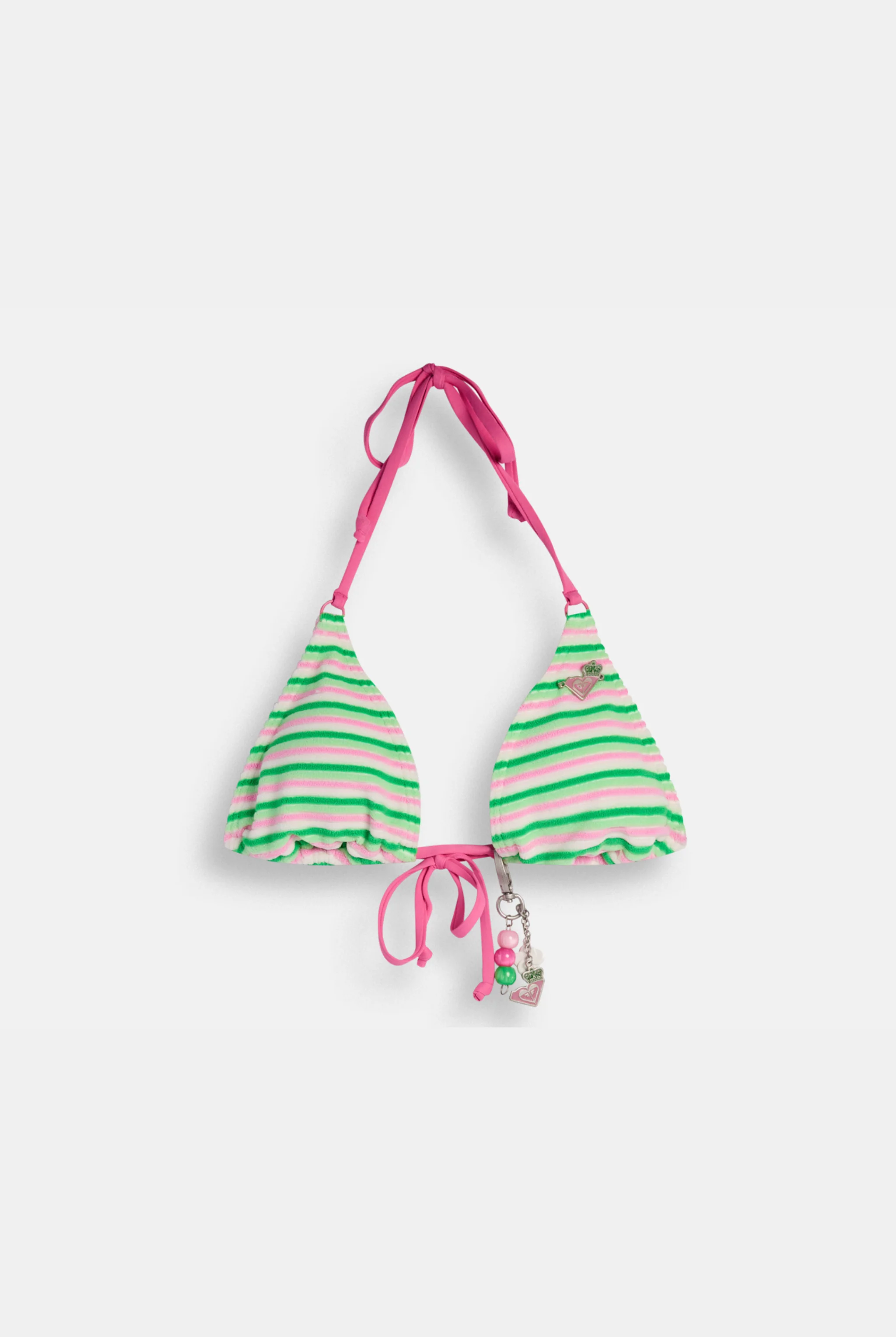 ISLAND GREEN ROXY x JUICY COUTURE TERRY TRIANGLE BIKINI TOP - Image 5