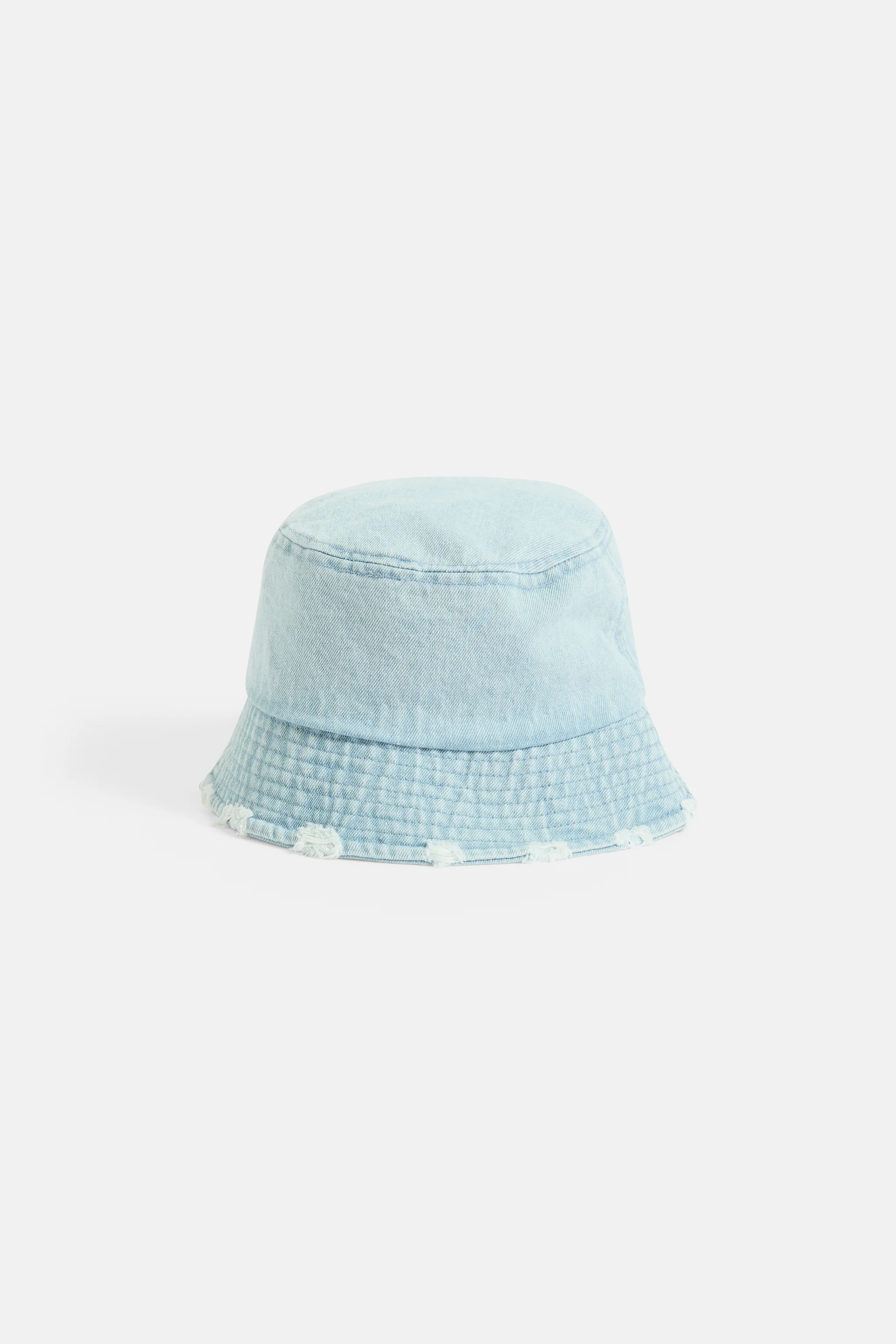 LIGHT DENIM BUCKET HAT - Image 3