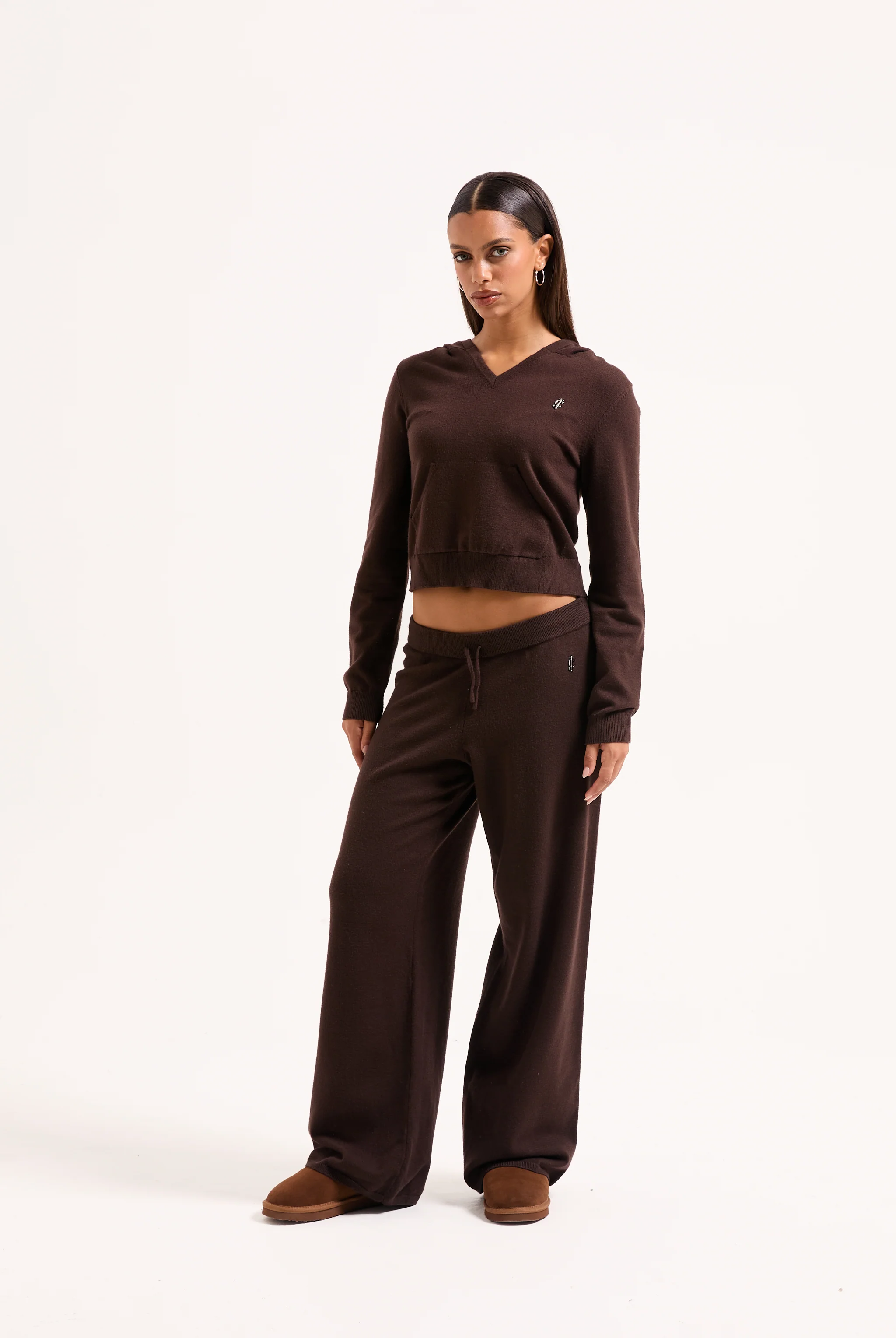 JAVA HERITAGE KNIT MID RISE WIDE LEG BOTTOMS - Image 8