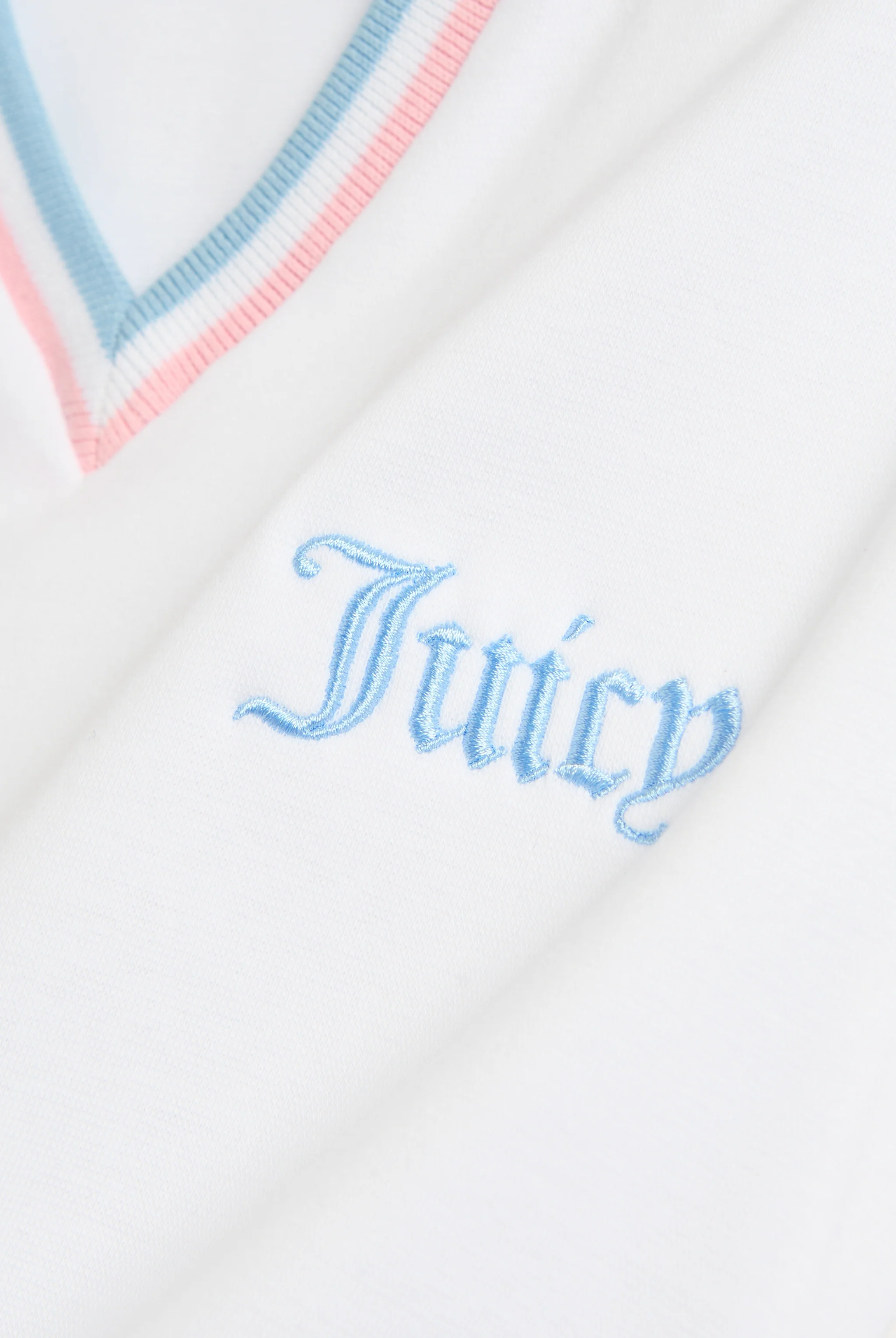 WHITE JERSEY STRIPED TIPPED POLO SHIRT - Image 4