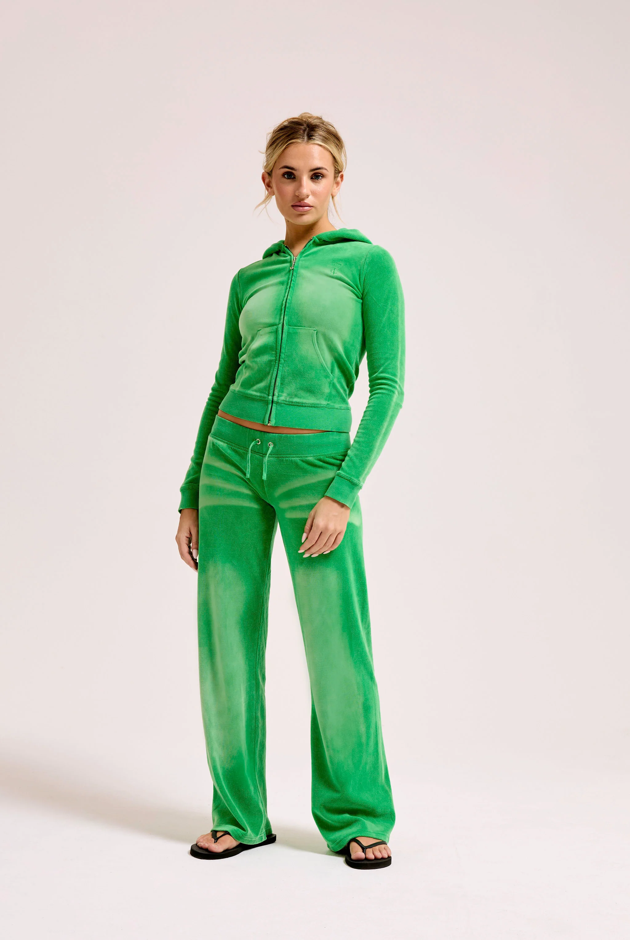 JOLLY GREEN COTTON VELOUR WASHED OG STRAIGHT TRACKPANT - Image 7