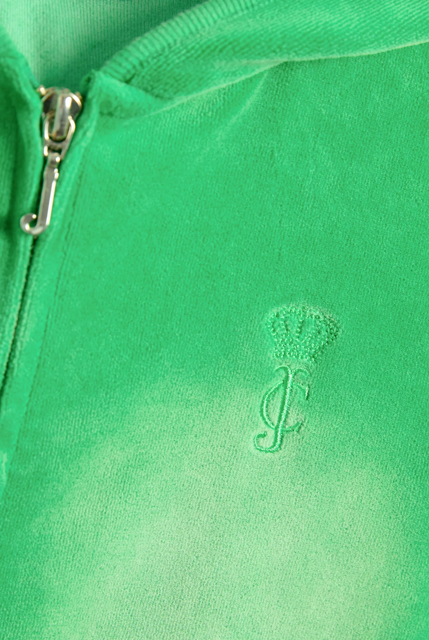 JOLLY GREEN COTTON VELOUR WASHED FITTED HOODIE - Image 6