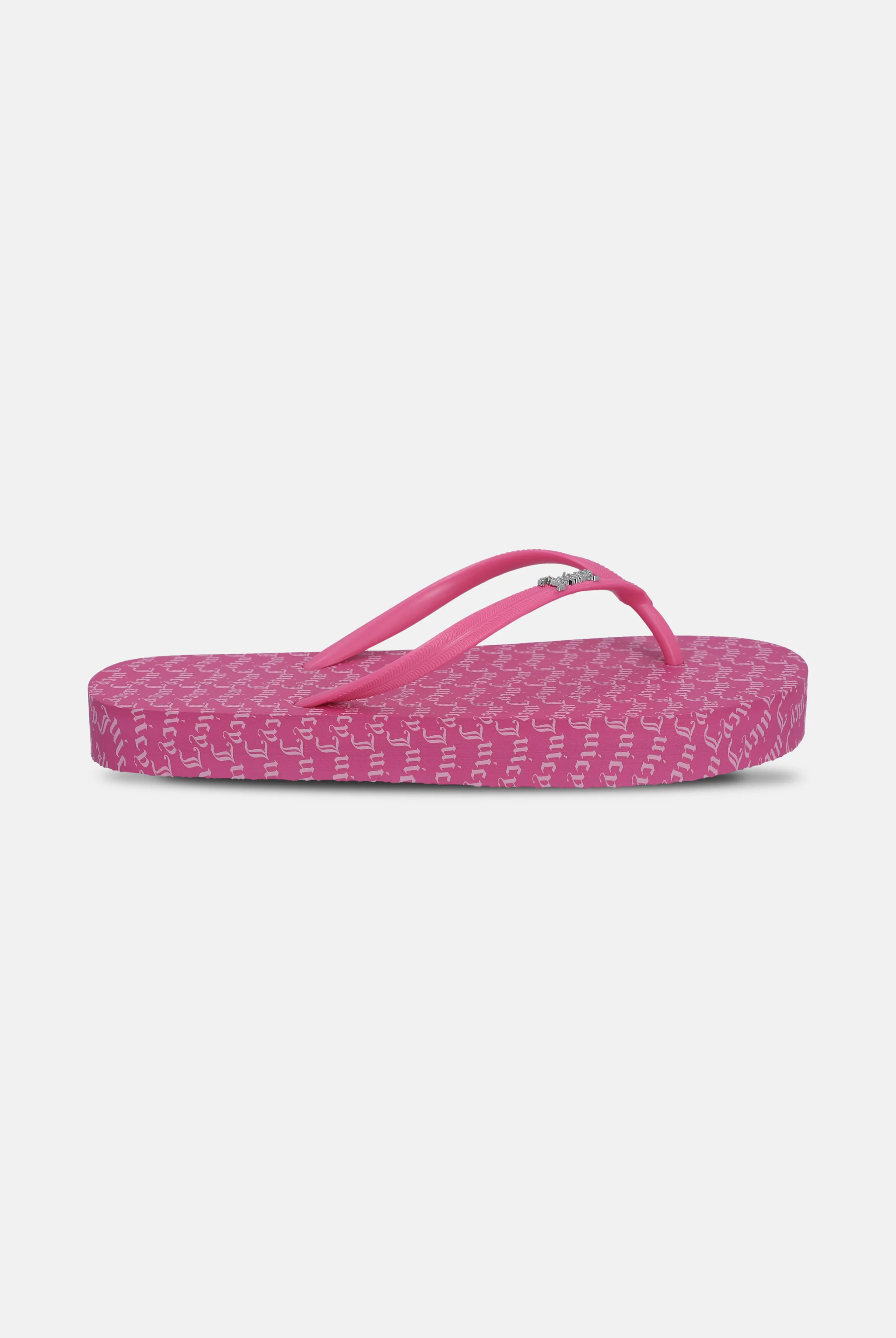 PINK JUICY LOGO PRINT FLIP FLOP - Image 3