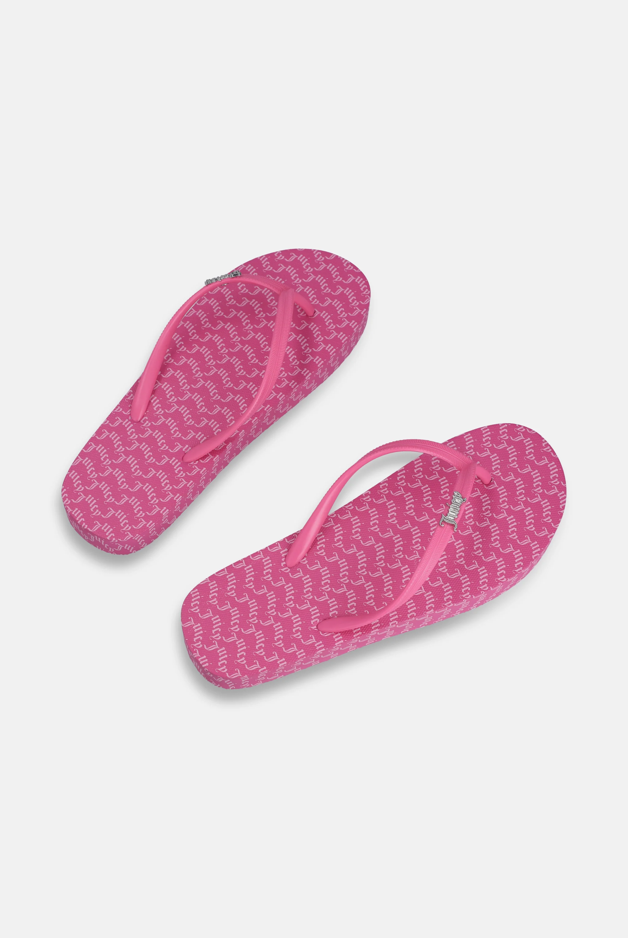 PINK JUICY LOGO PRINT FLIP FLOP - Image 6