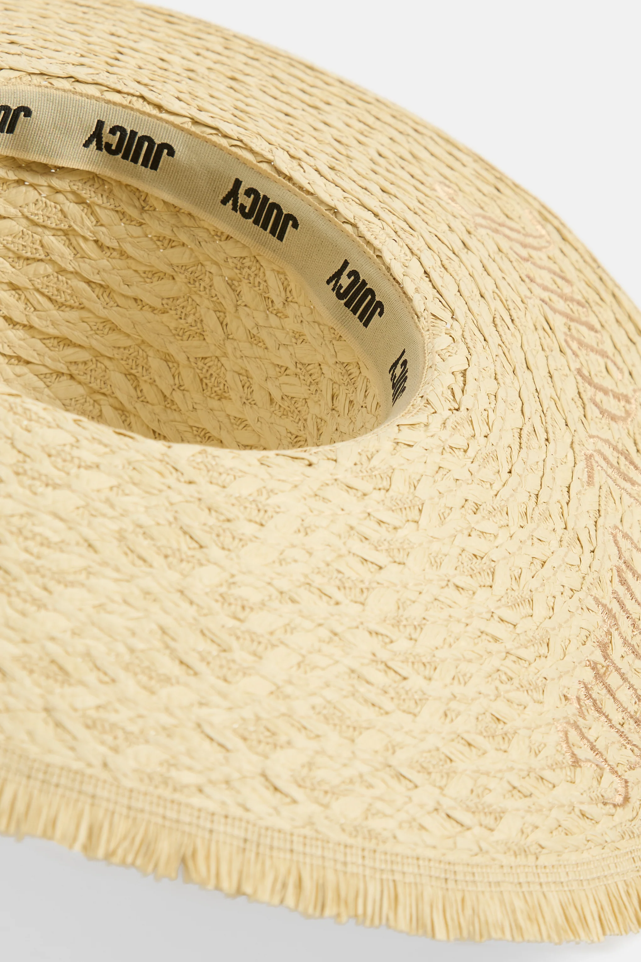 NATURAL OVERSIZED STRAW HAT - Image 3
