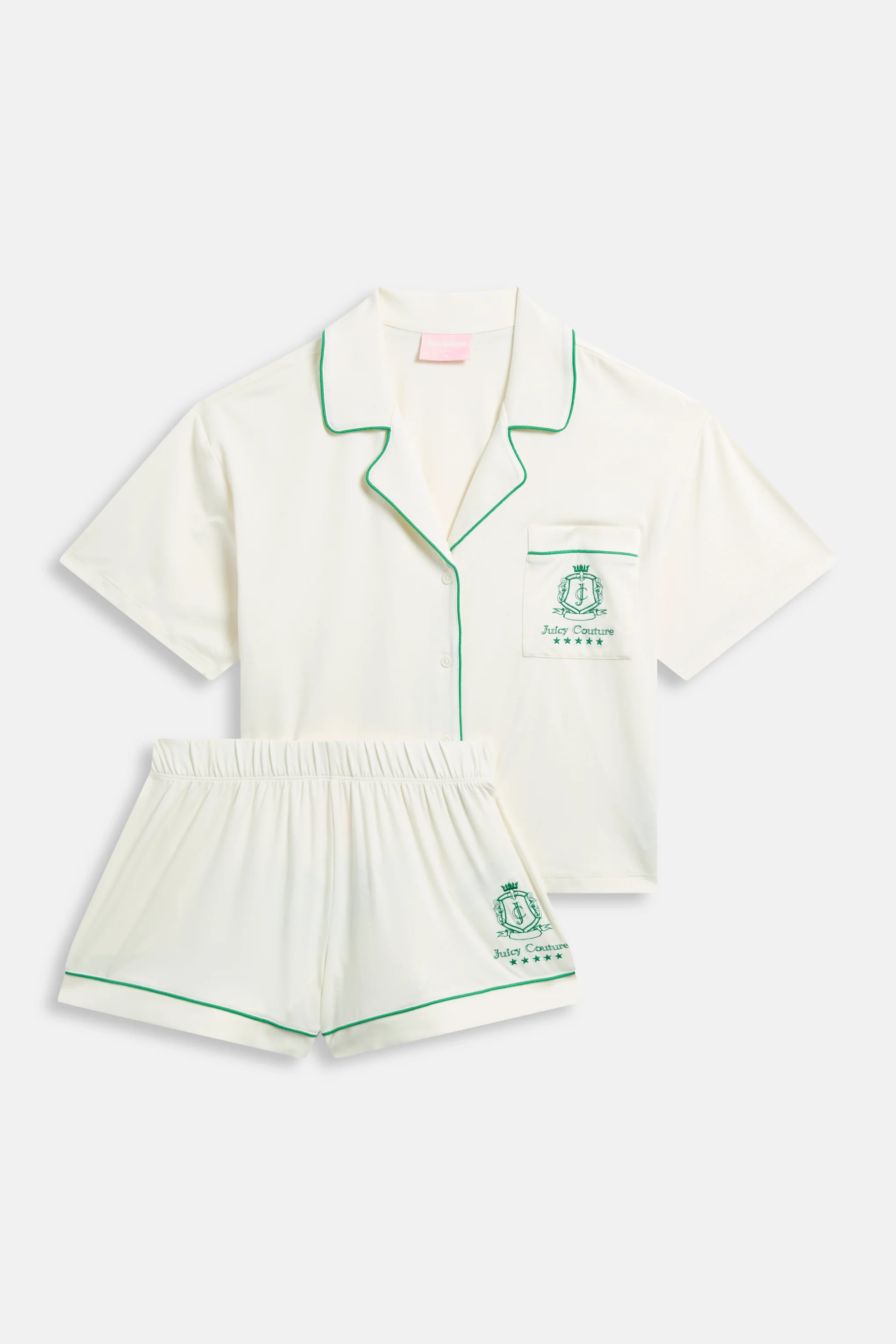 MARSHMALLOW CHATEAU COUTURE SHORT SLEEVE PYJAMA SET - Image 3