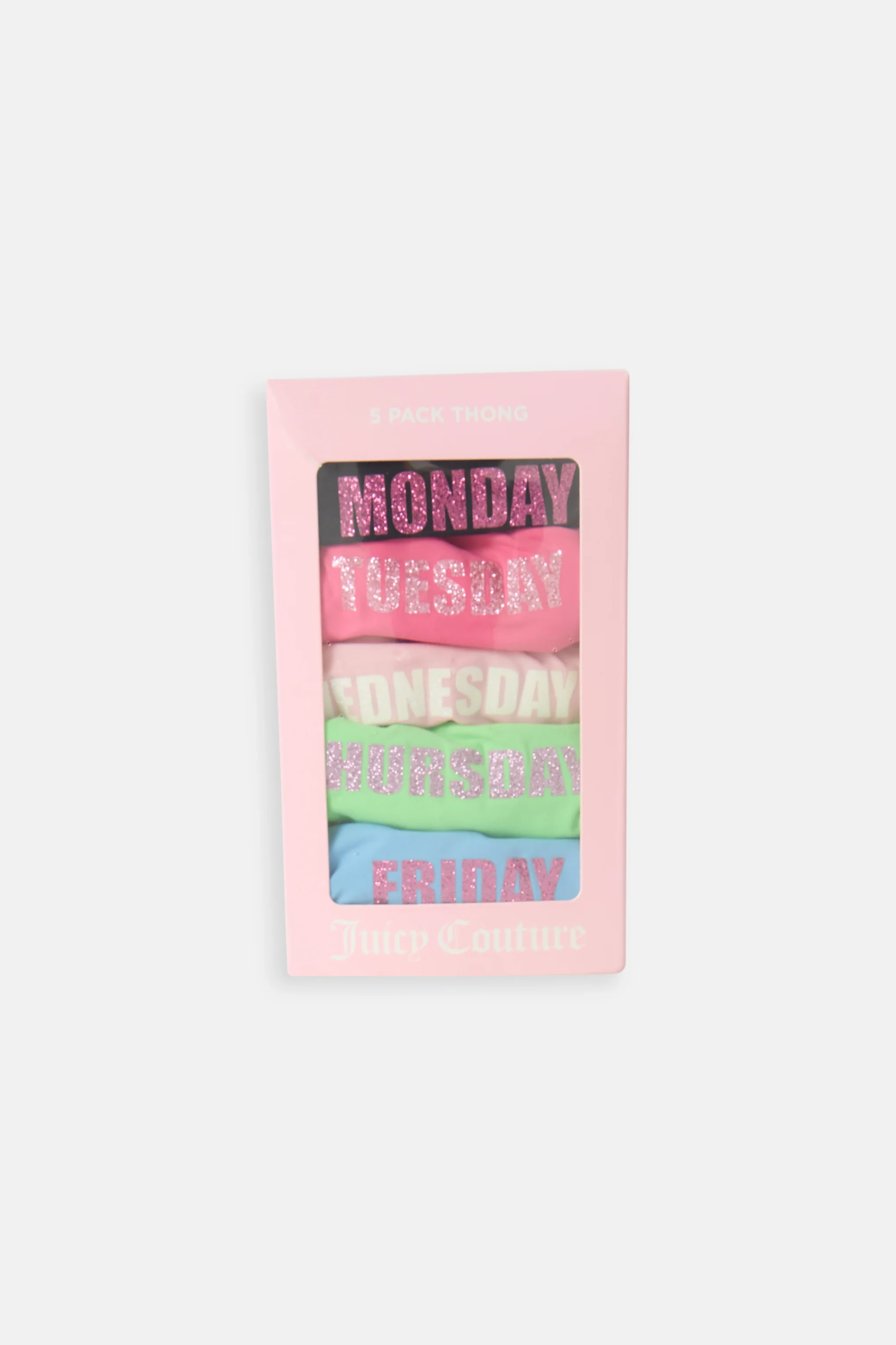 5 PACK IMPACT LOGO MON-FRI THONGS - Image 4