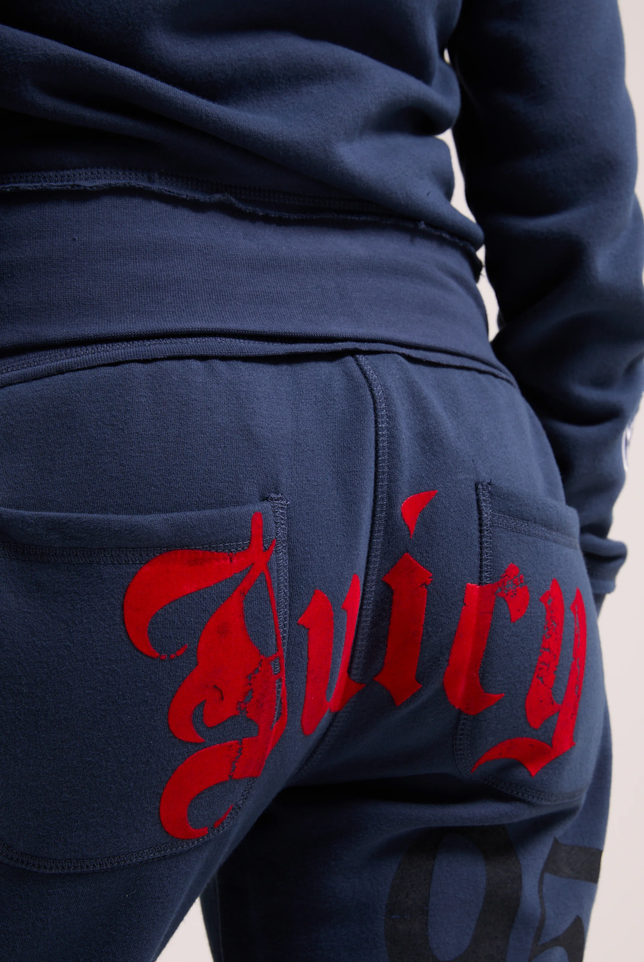 MOOD INDIGO RELAXED FIT FLARE FLEECE TRACKPANT - Image 6