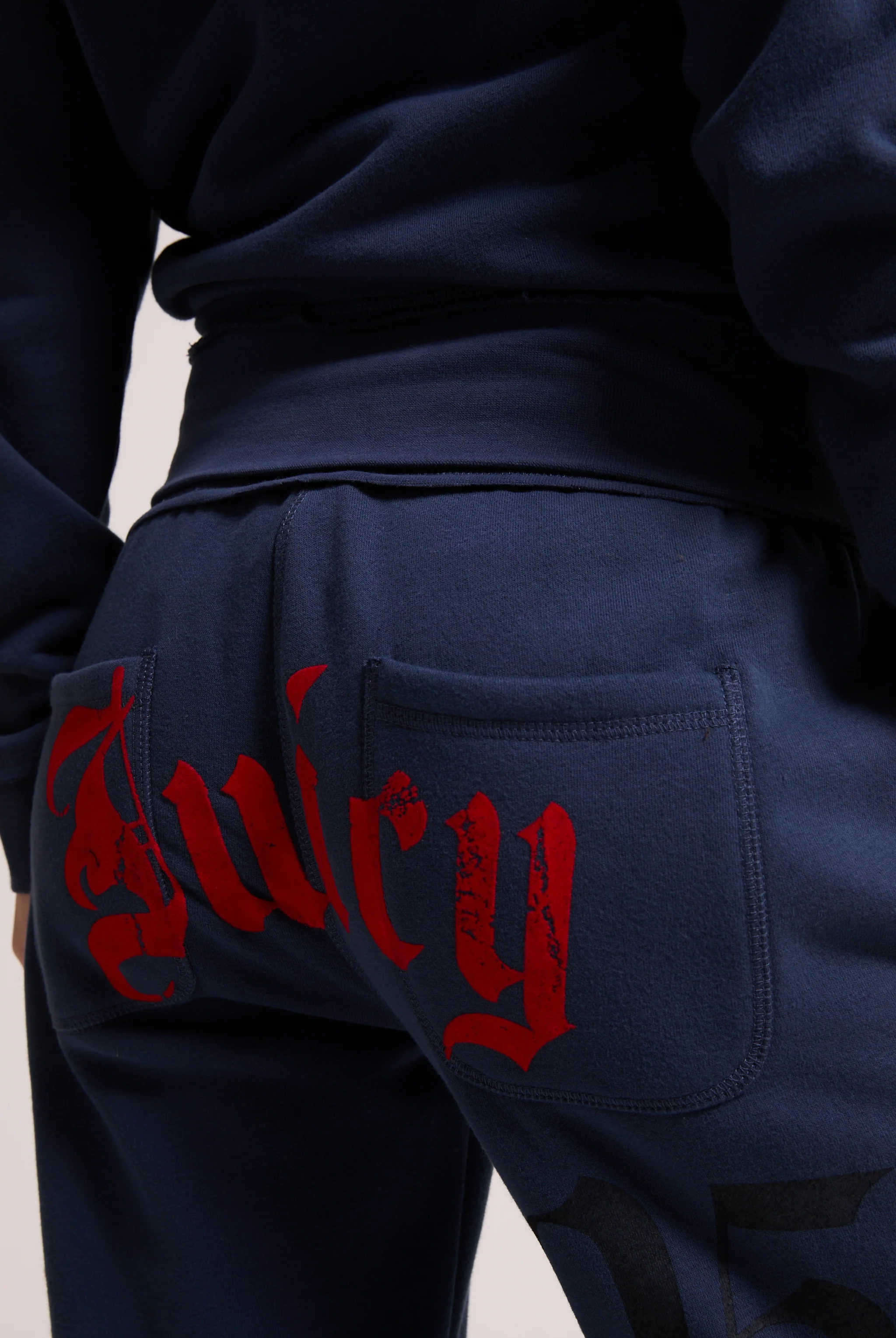 MOOD INDIGO RELAXED FIT FLARE FLEECE TRACKPANT - Image 9