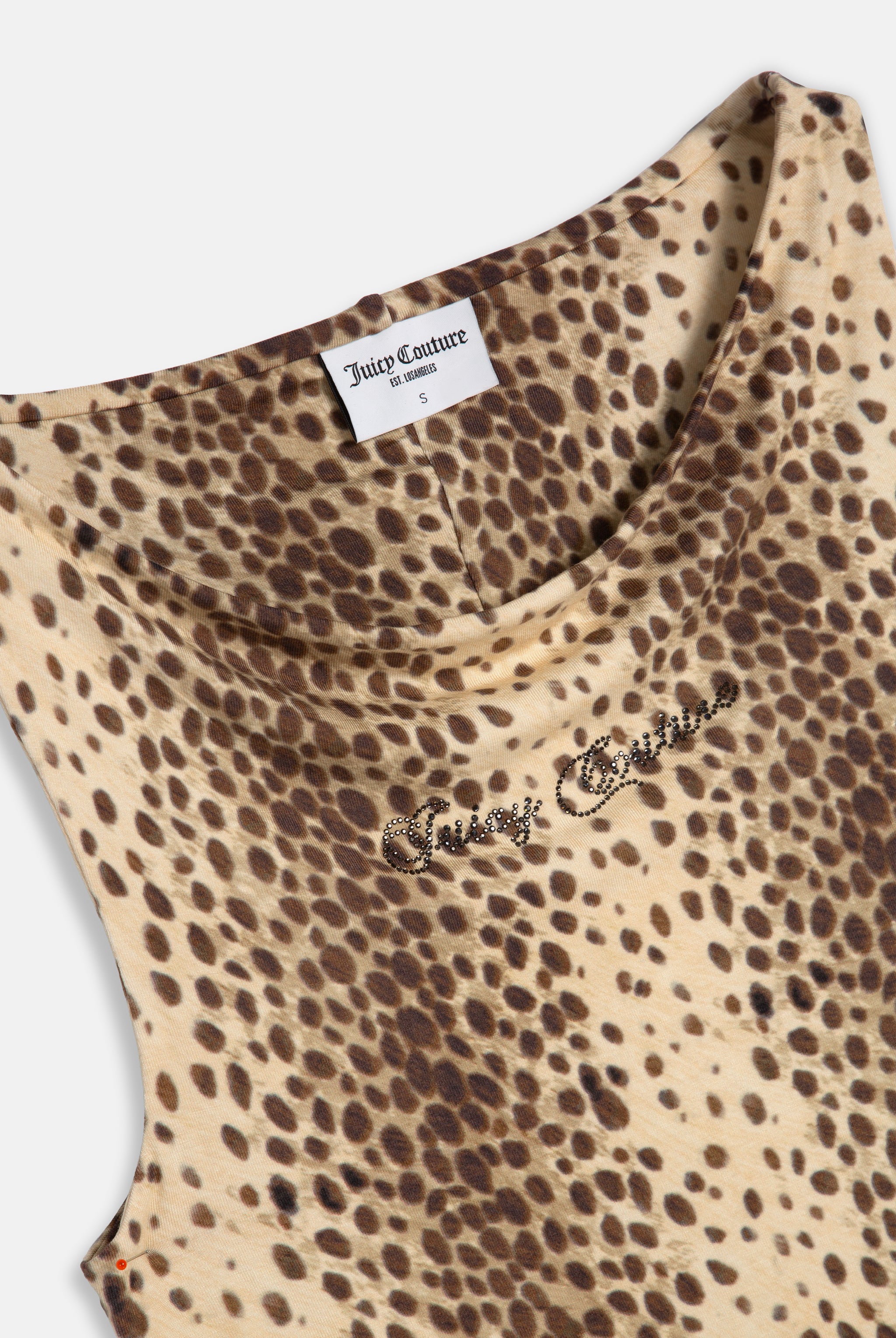 NATURAL LEOPARD PRINT OFF THE SHOULDER TOP - Image 8