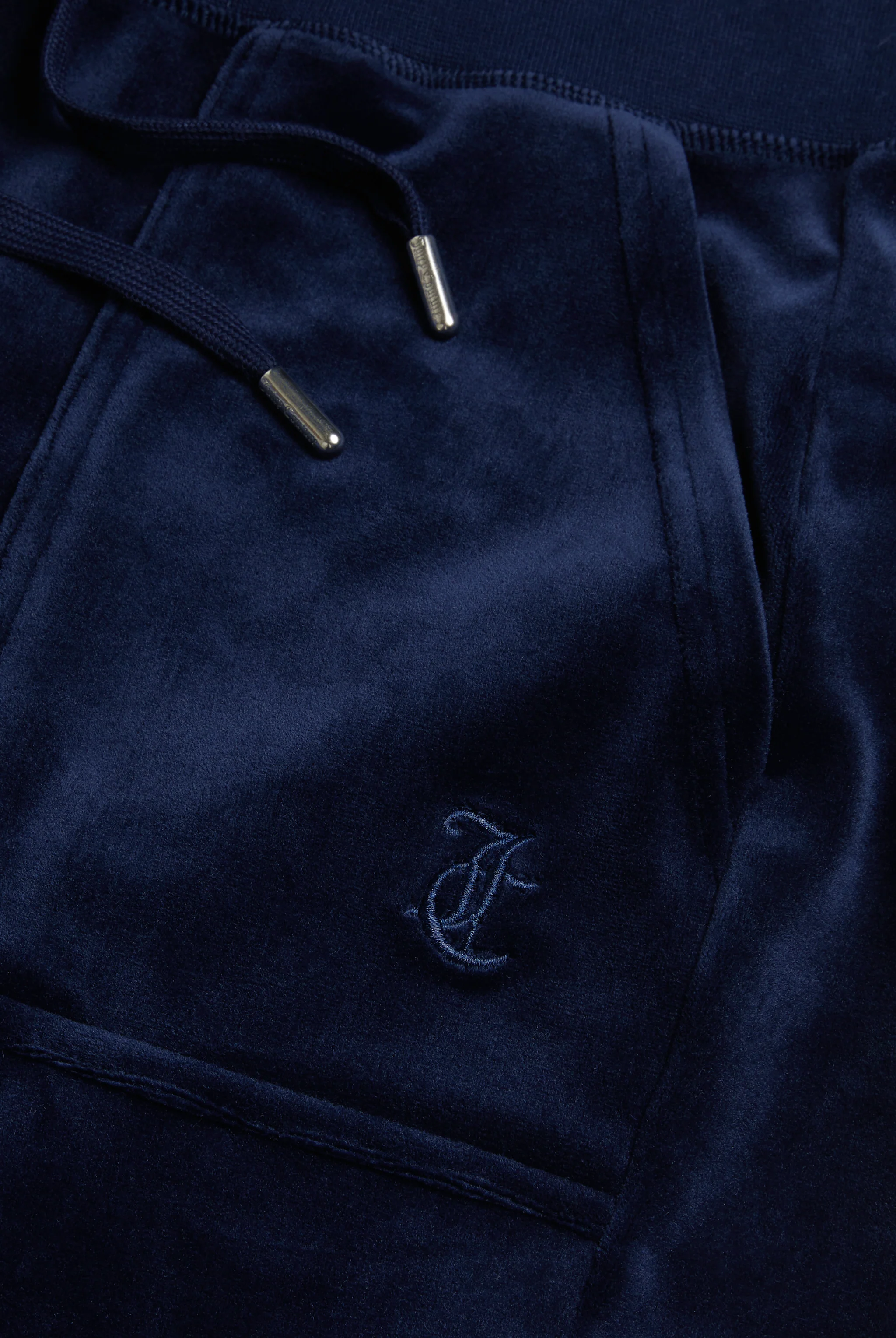 NIGHT SKY LOW RISE VELOUR TRACK PANTS - Image 4