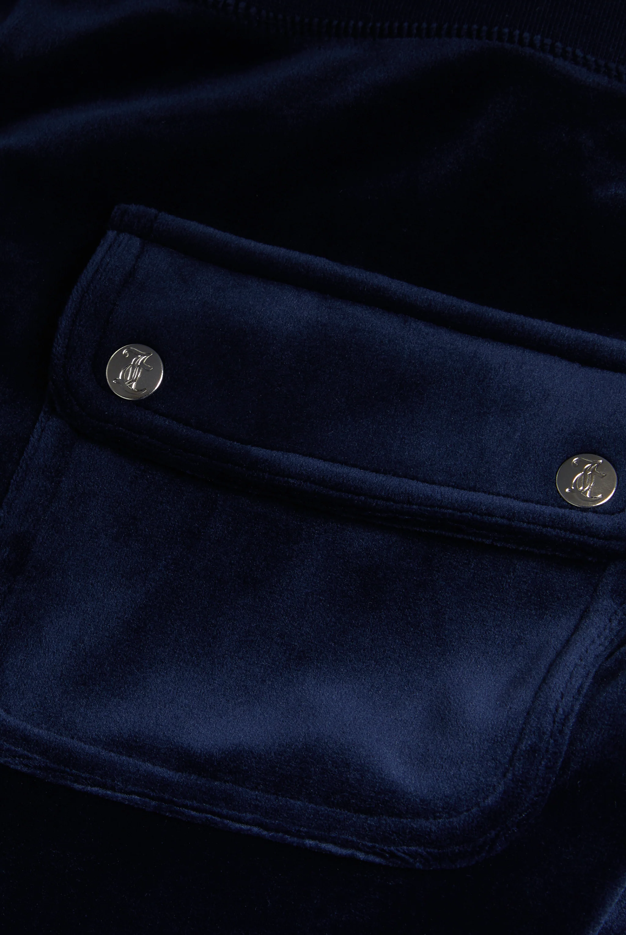 NIGHT SKY LOW RISE VELOUR TRACK PANTS - Image 5