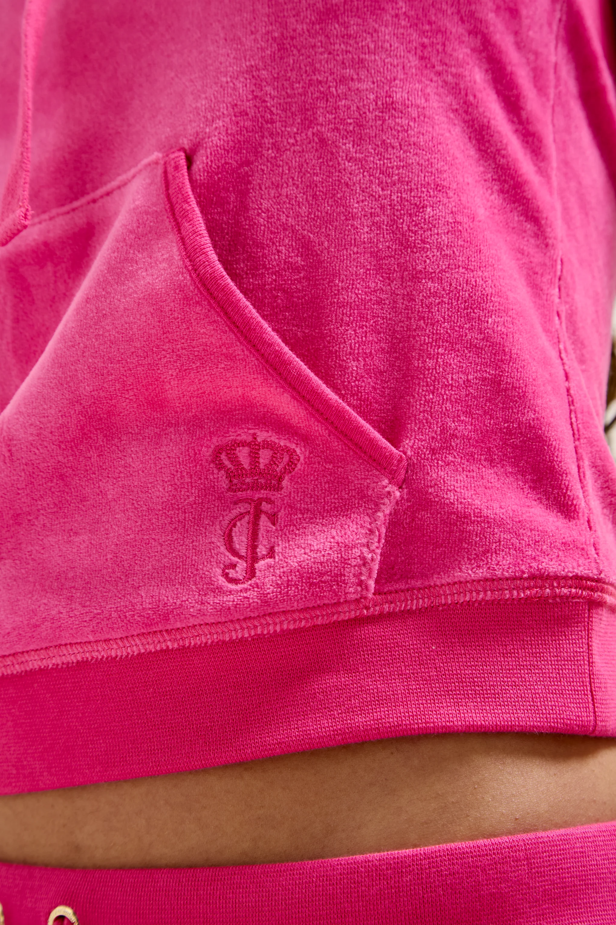 NOSTALGIA PINK BAMBOO VELOUR HERITAGE TUBE TOP - Image 8