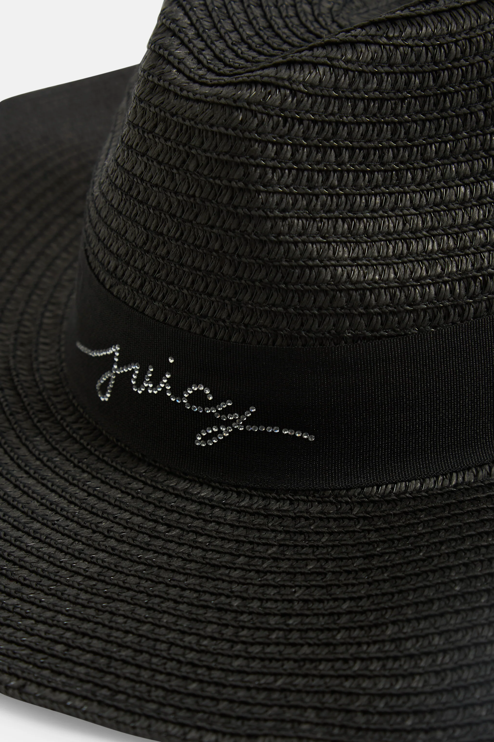 BLACK STRAW COWBOY HAT - Image 2