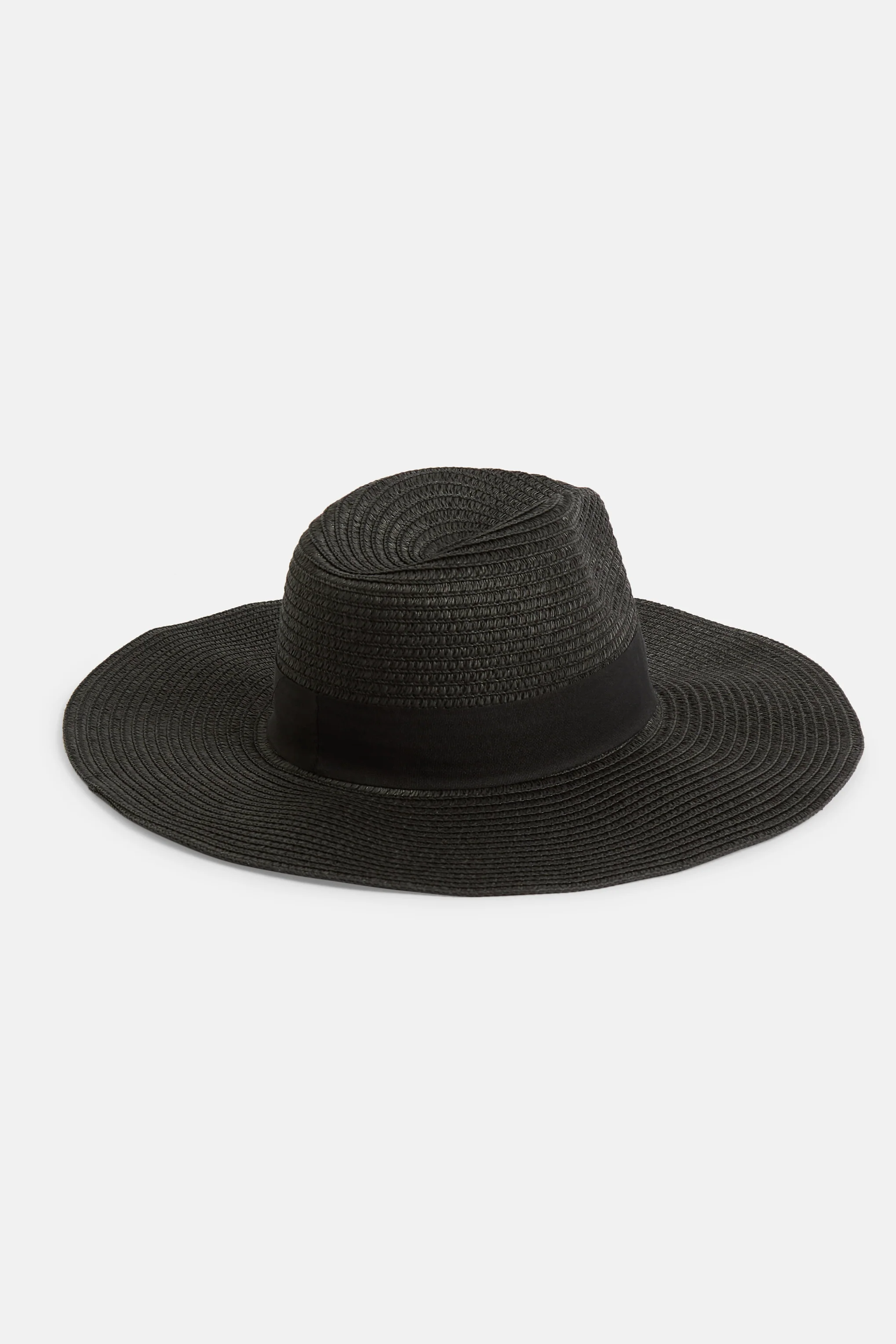 BLACK STRAW COWBOY HAT - Image 3