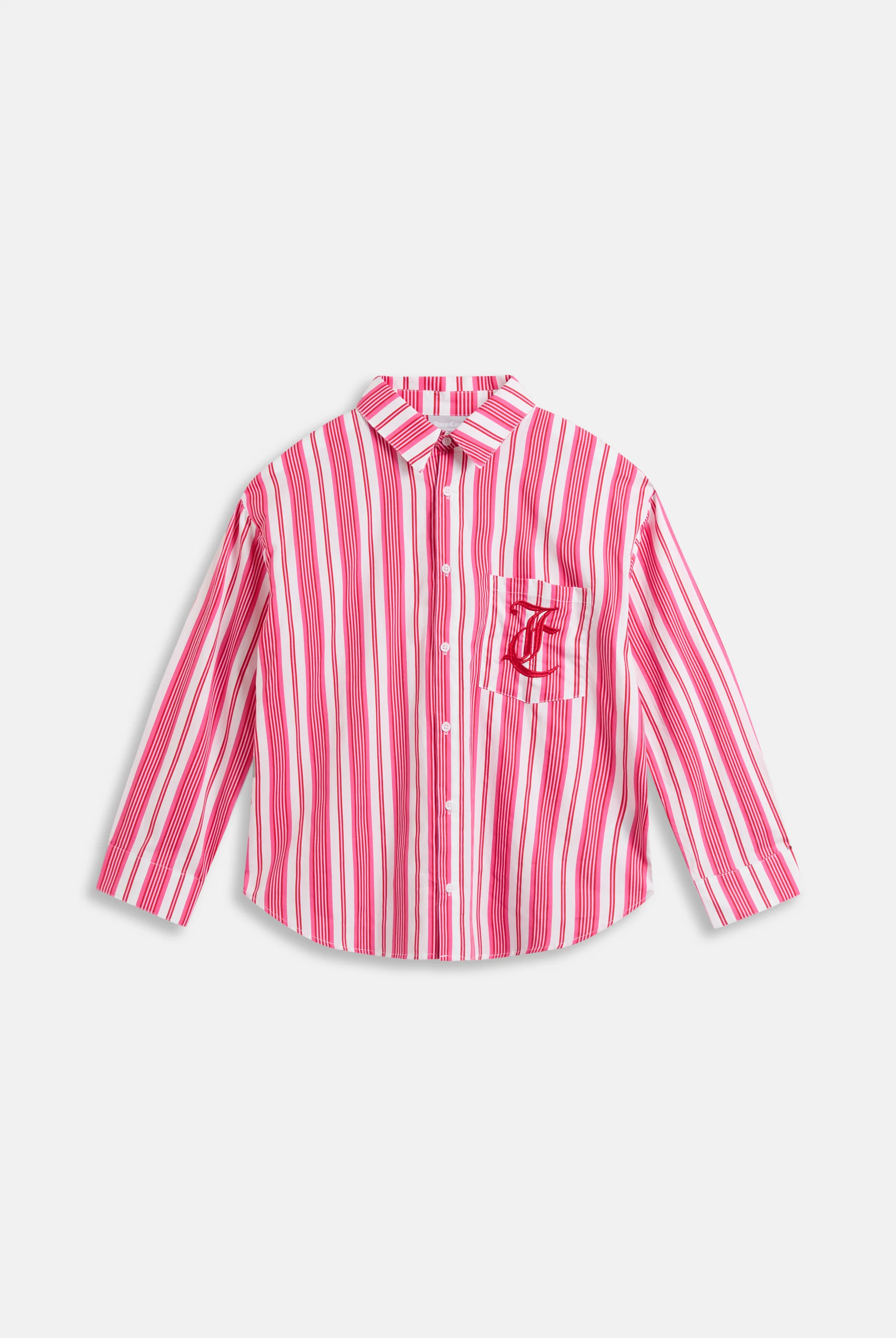 PINK STRIPE OVERSIZED SLEEP SHIRT - Image 2