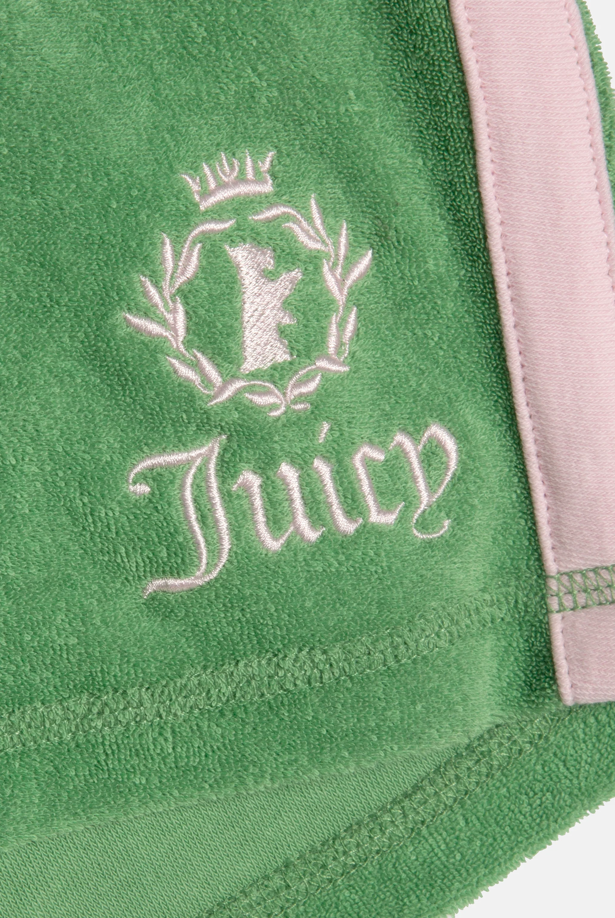 PEPPERMINT APPLIQUE TERRY BOOTY SHORTS - Image 6